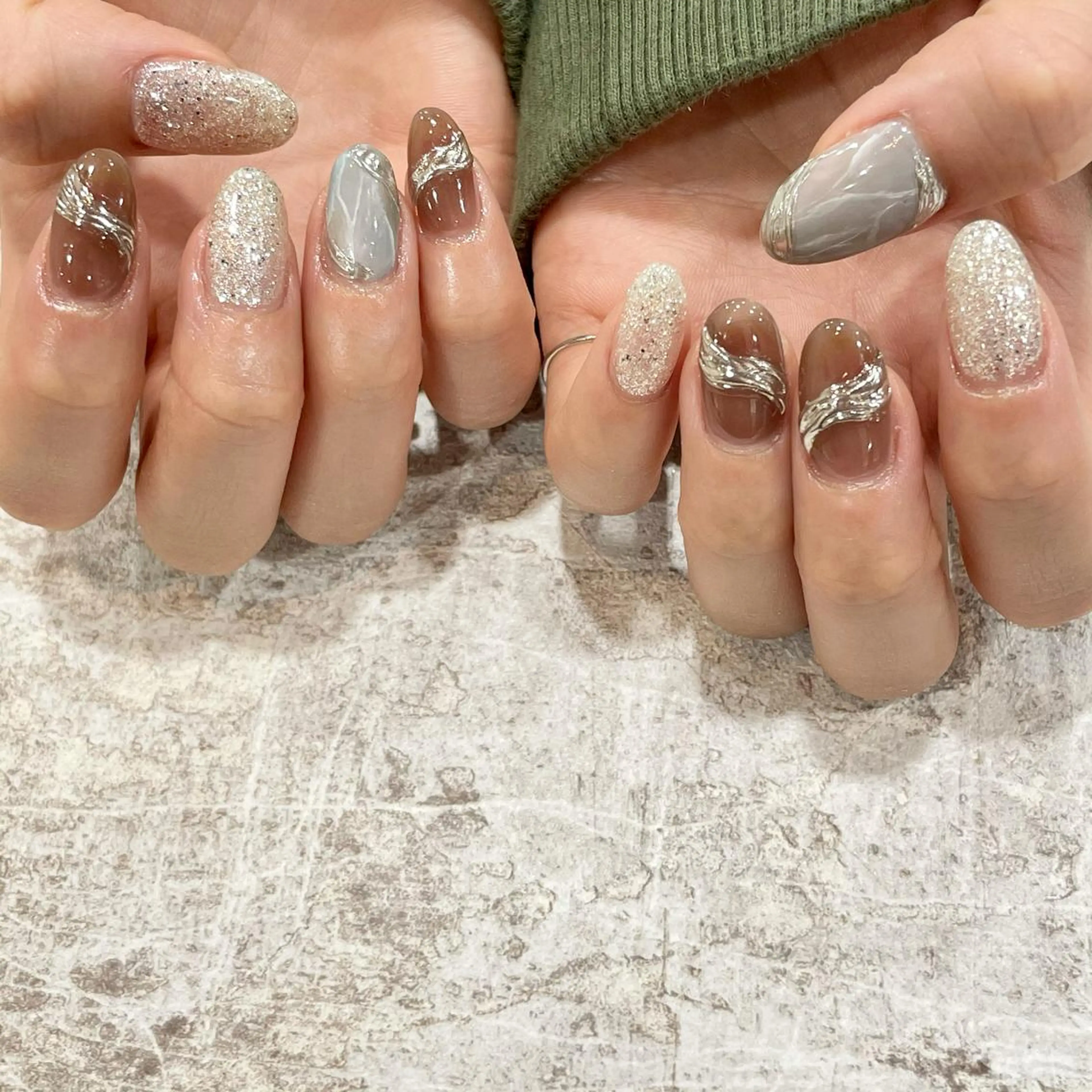 ネイル Allure小山店 後藤文香のネイルデザイン