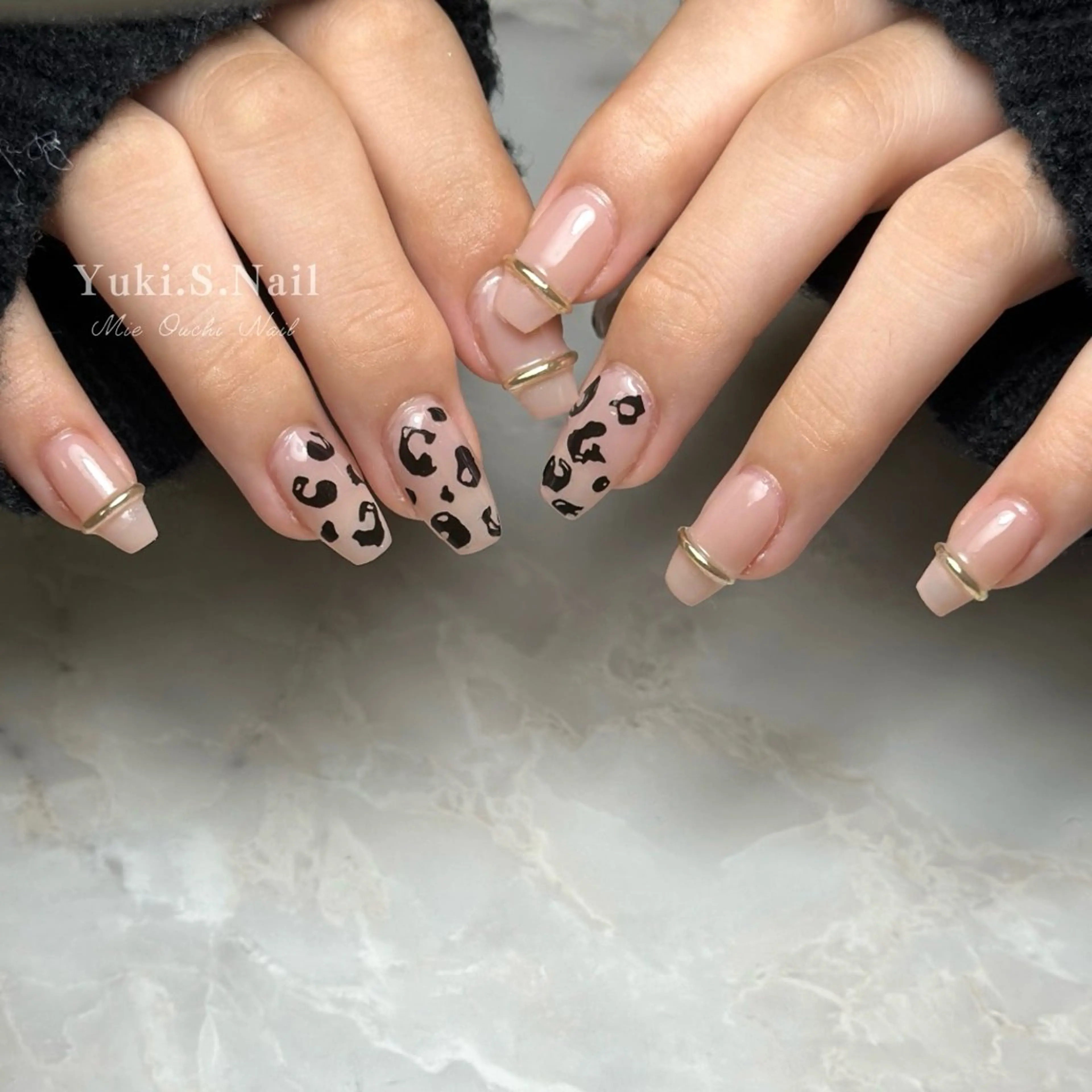 ロング ハンドネイル Yuki S.Nailのネイルデザイン