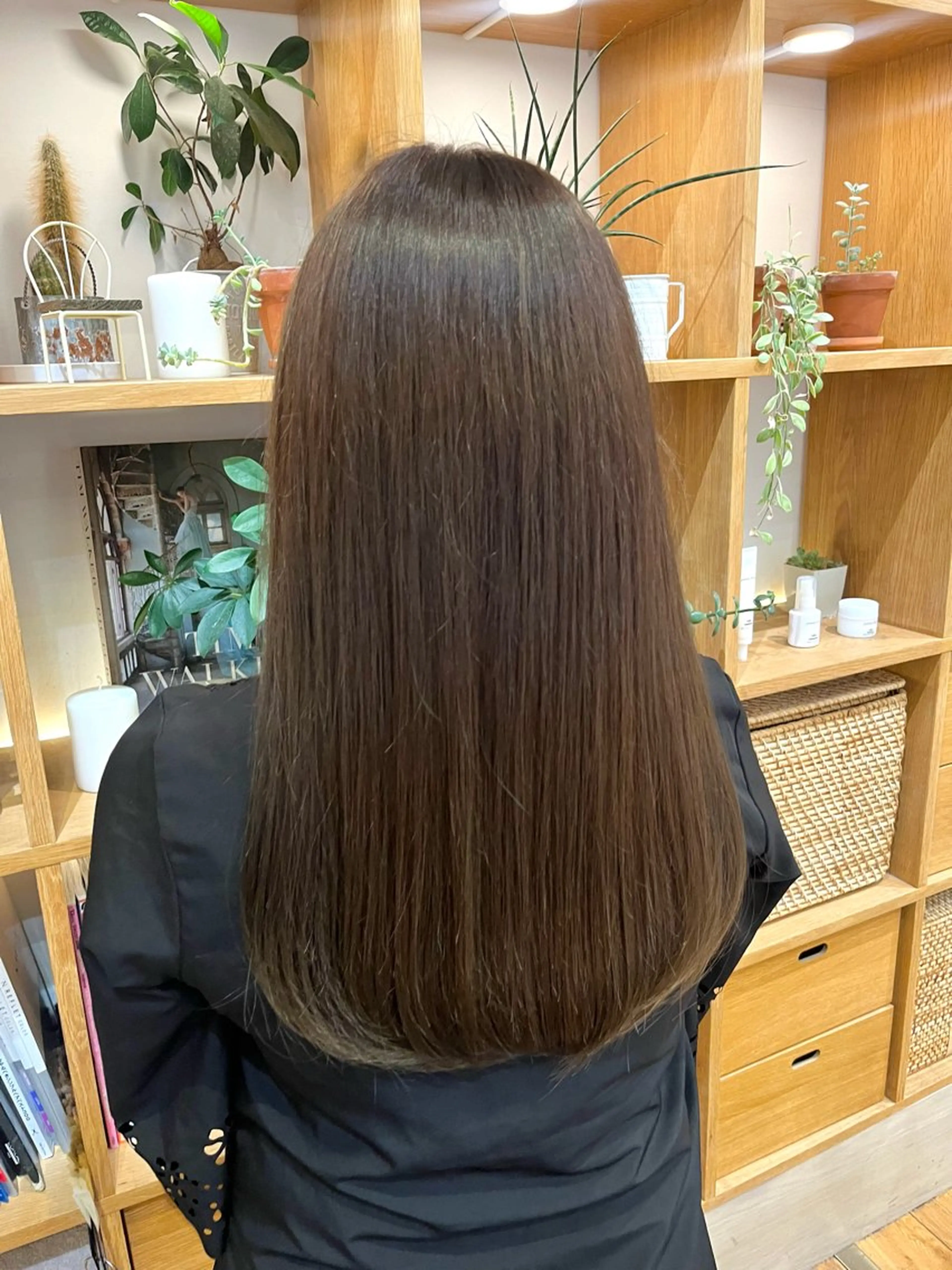 ロング ロング ヘアカラー つじしおり／ ショートヘア募集のヘアスタイル