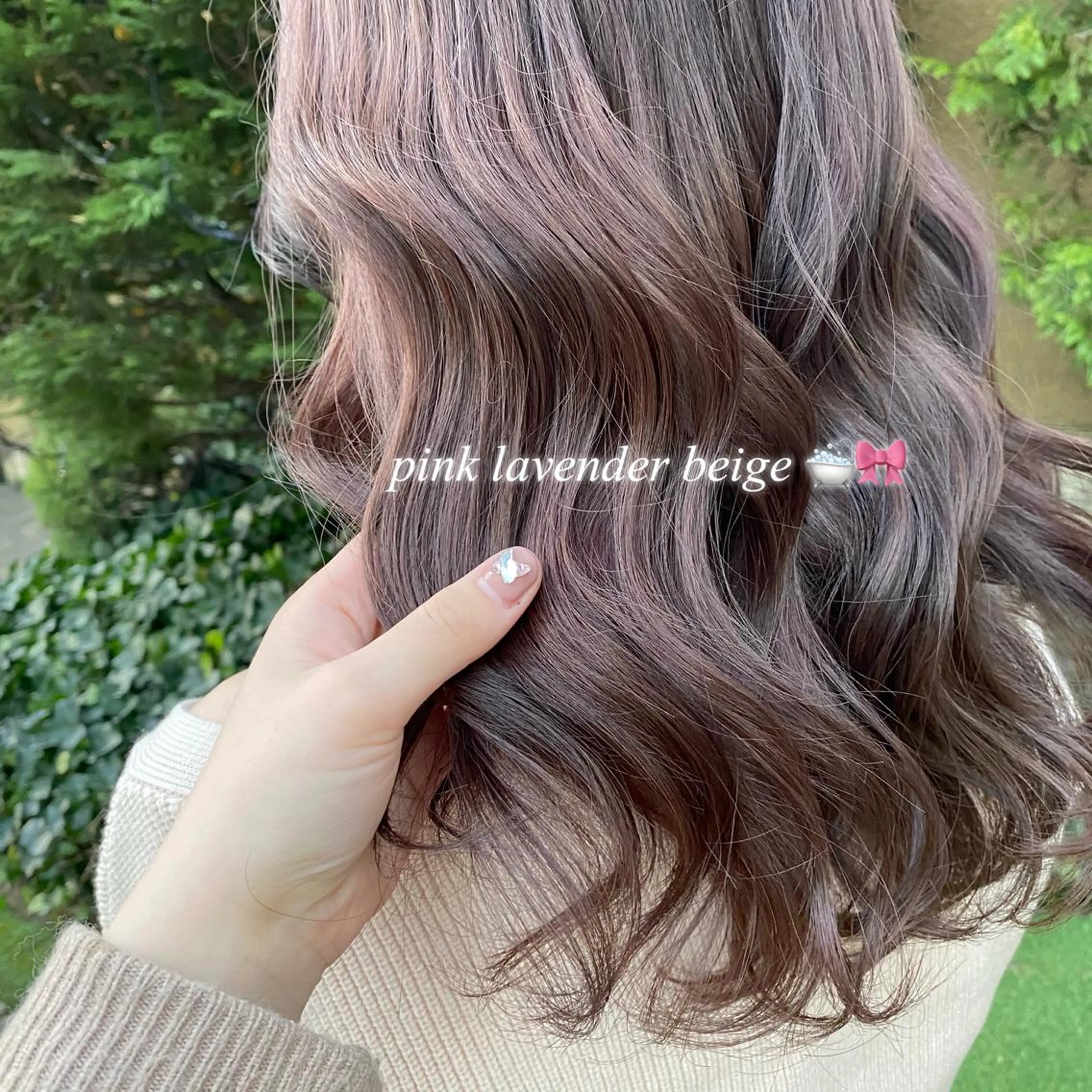 セミロング 𝙢𝙞𝙮𝙪🎀 girly hairのヘアスタイル