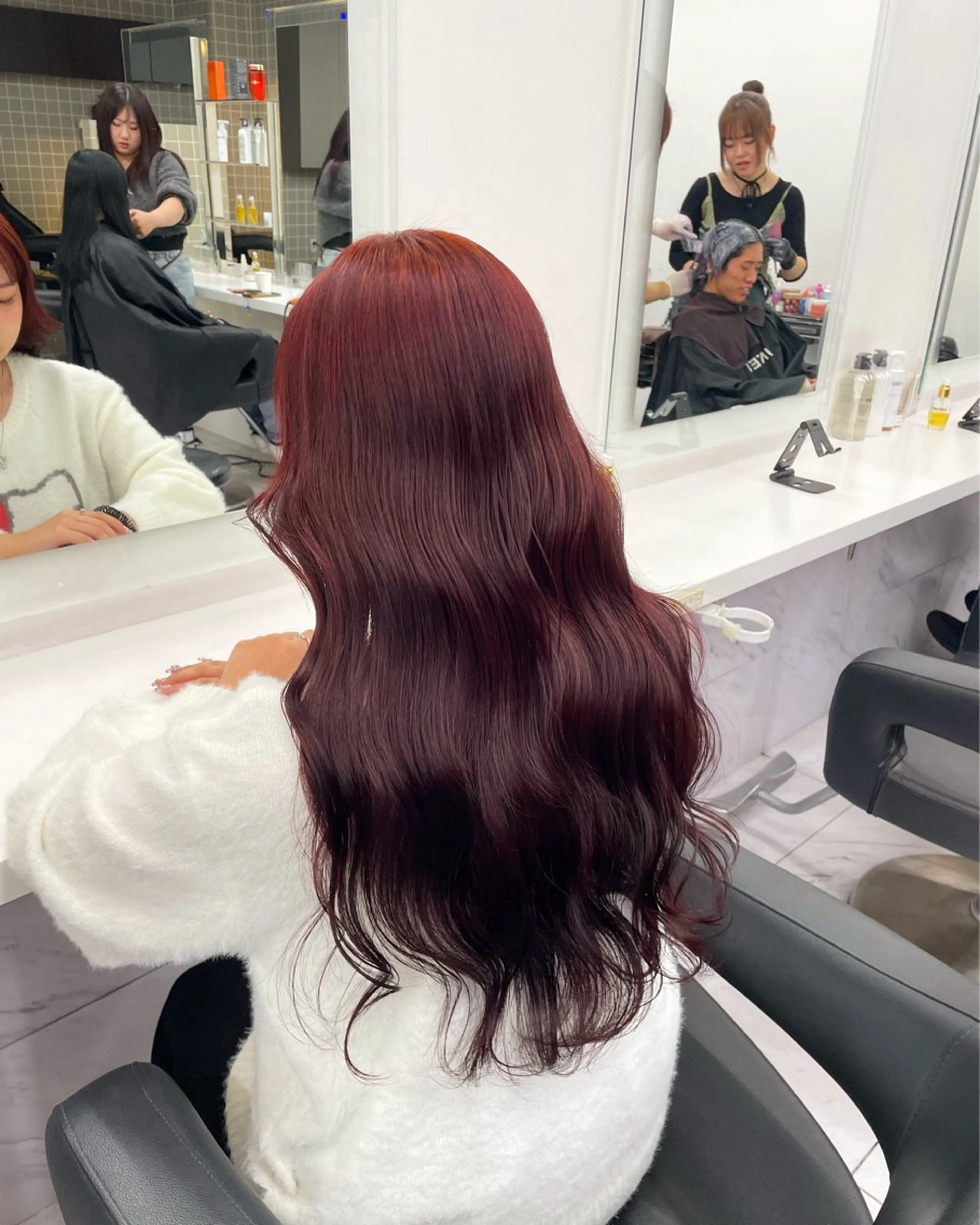 ロング カラー ヘアアレンジ 💗横浜美容室 💗HARUNAのヘアスタイル