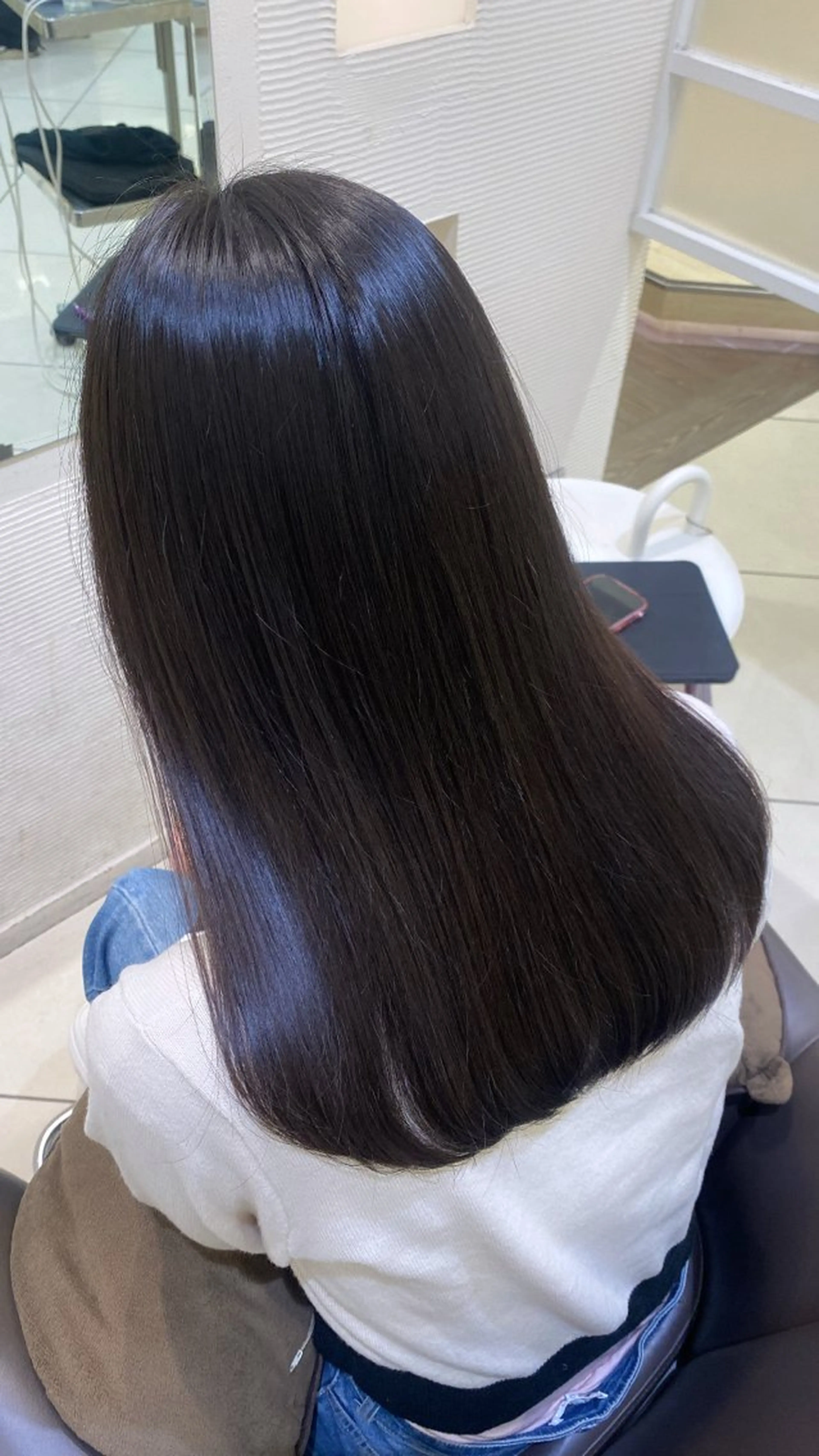 ロング ヘアカラー トリートメント 🧸艶髪/艶カラー /KANA🕊のヘアスタイル