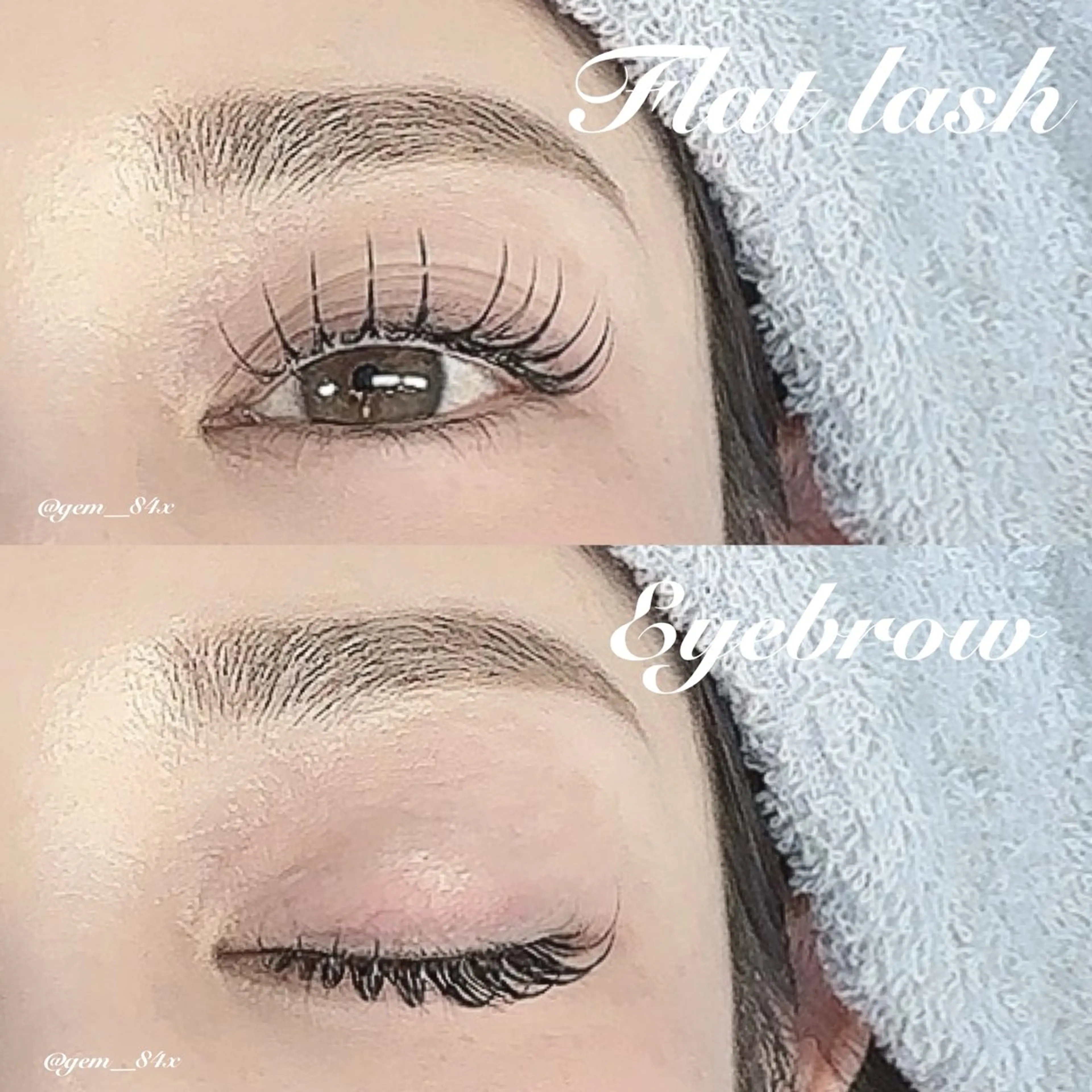 【ご新規様限定】 🧸Flat lash 80本 ＋ Eyebrow 🧸の写真