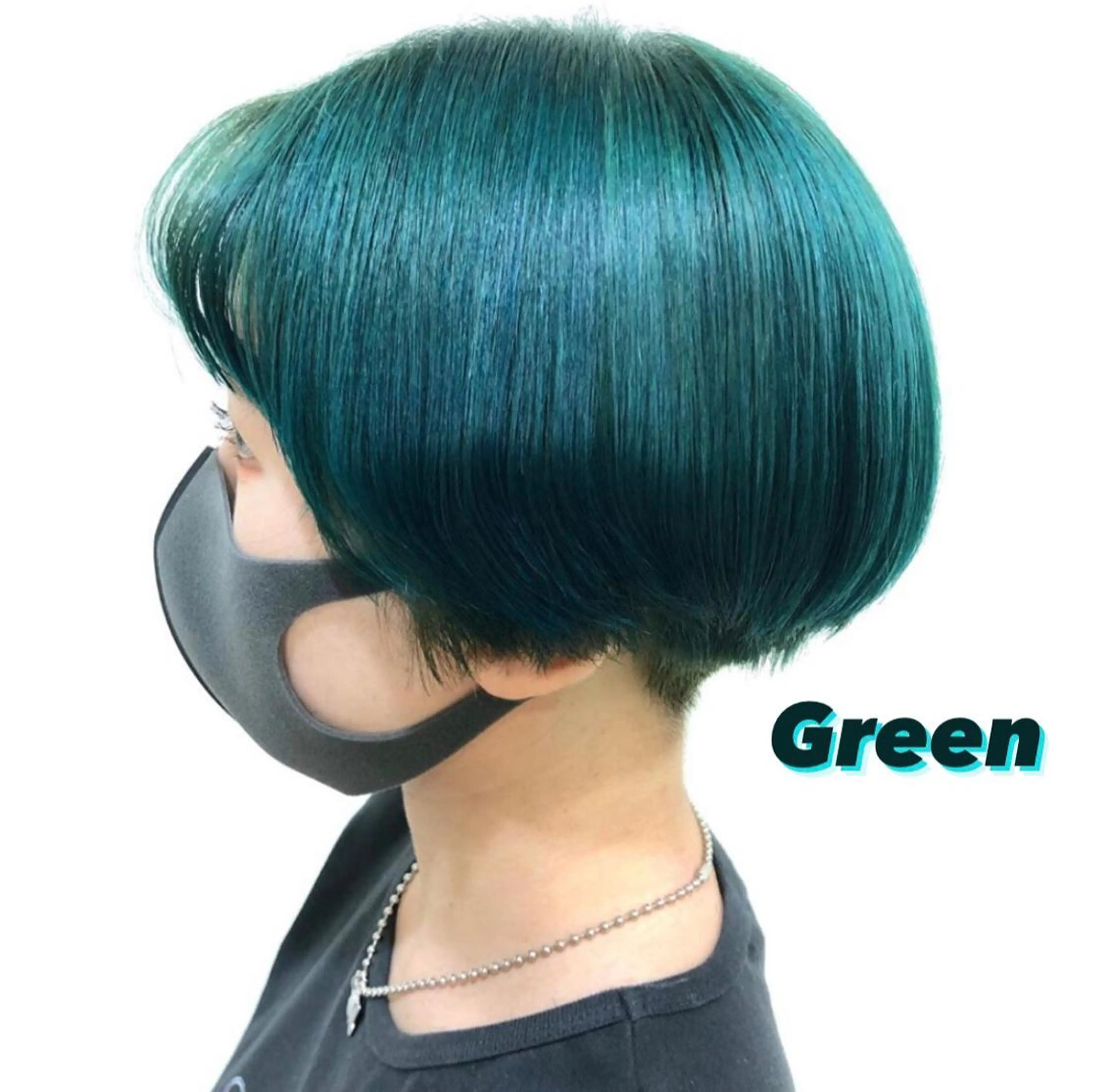 ショート カラー ヘアアレンジ トリートメント チャンモリパーマ/韓 国/Minami🦋のヘアスタイル