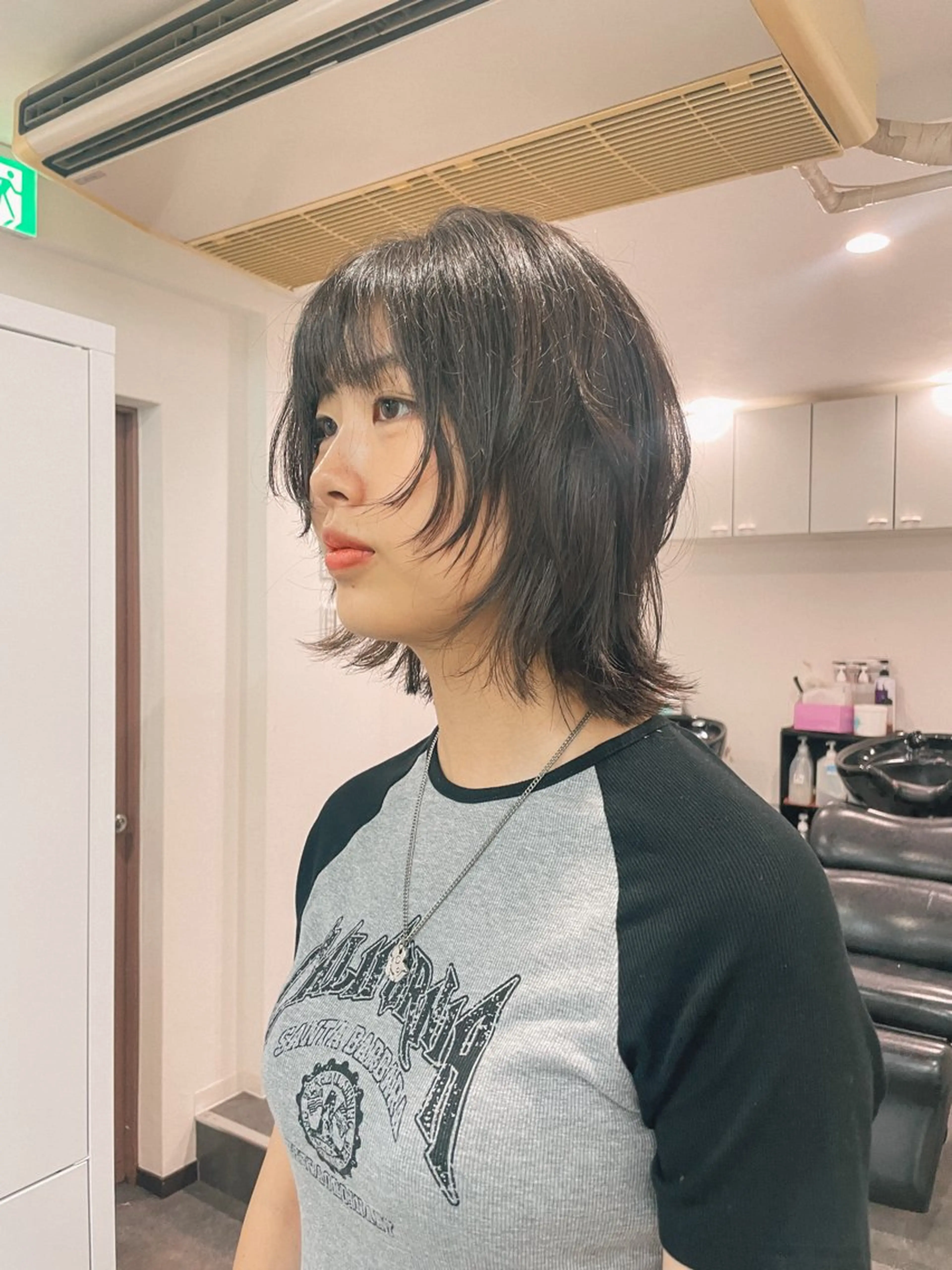 ミディアム カット 🐺ウルフ/デザイン カラー🐺MASAのヘアスタイル