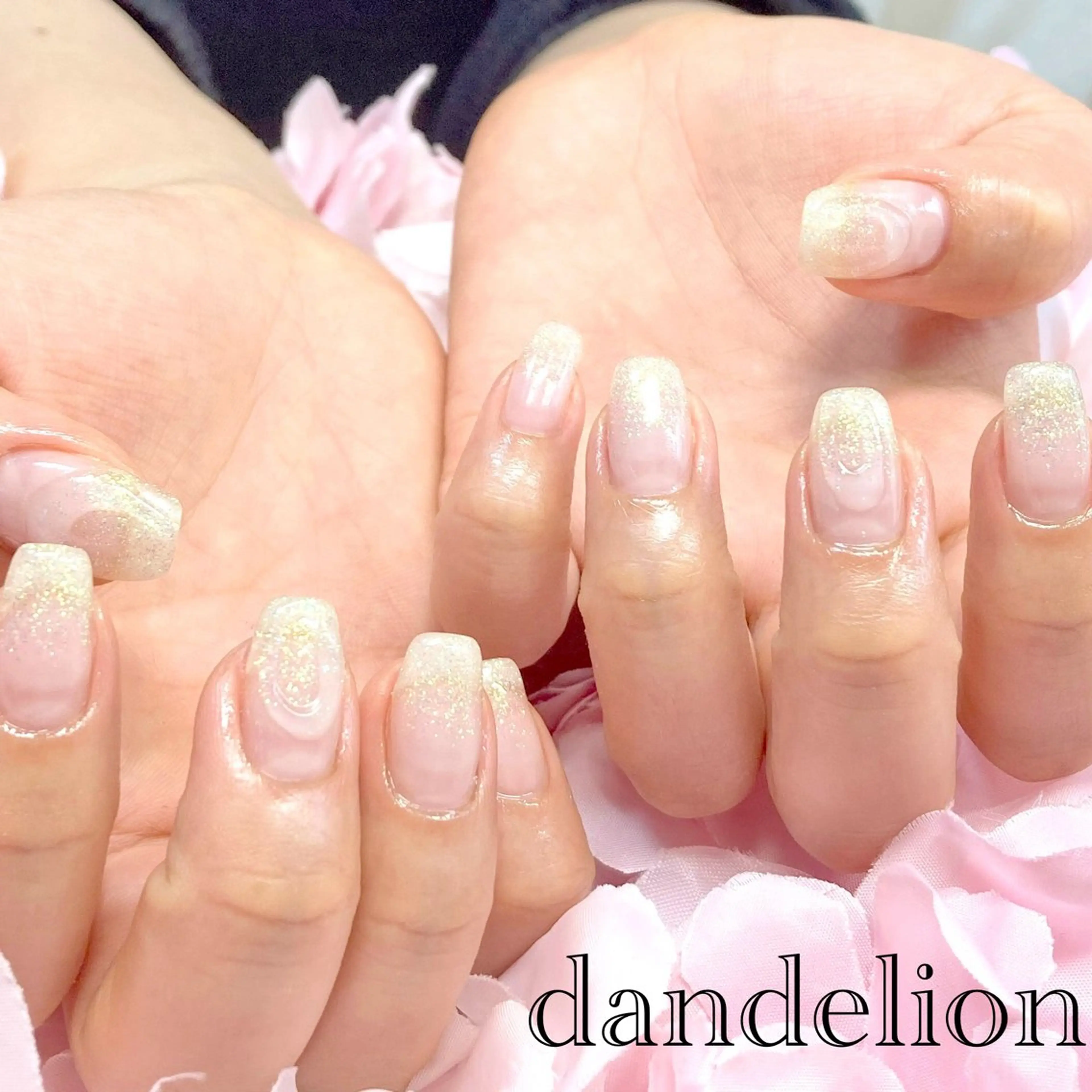 ネイル ハンドネイル ハンドケア dandelion ダンデライオンのネイルデザイン