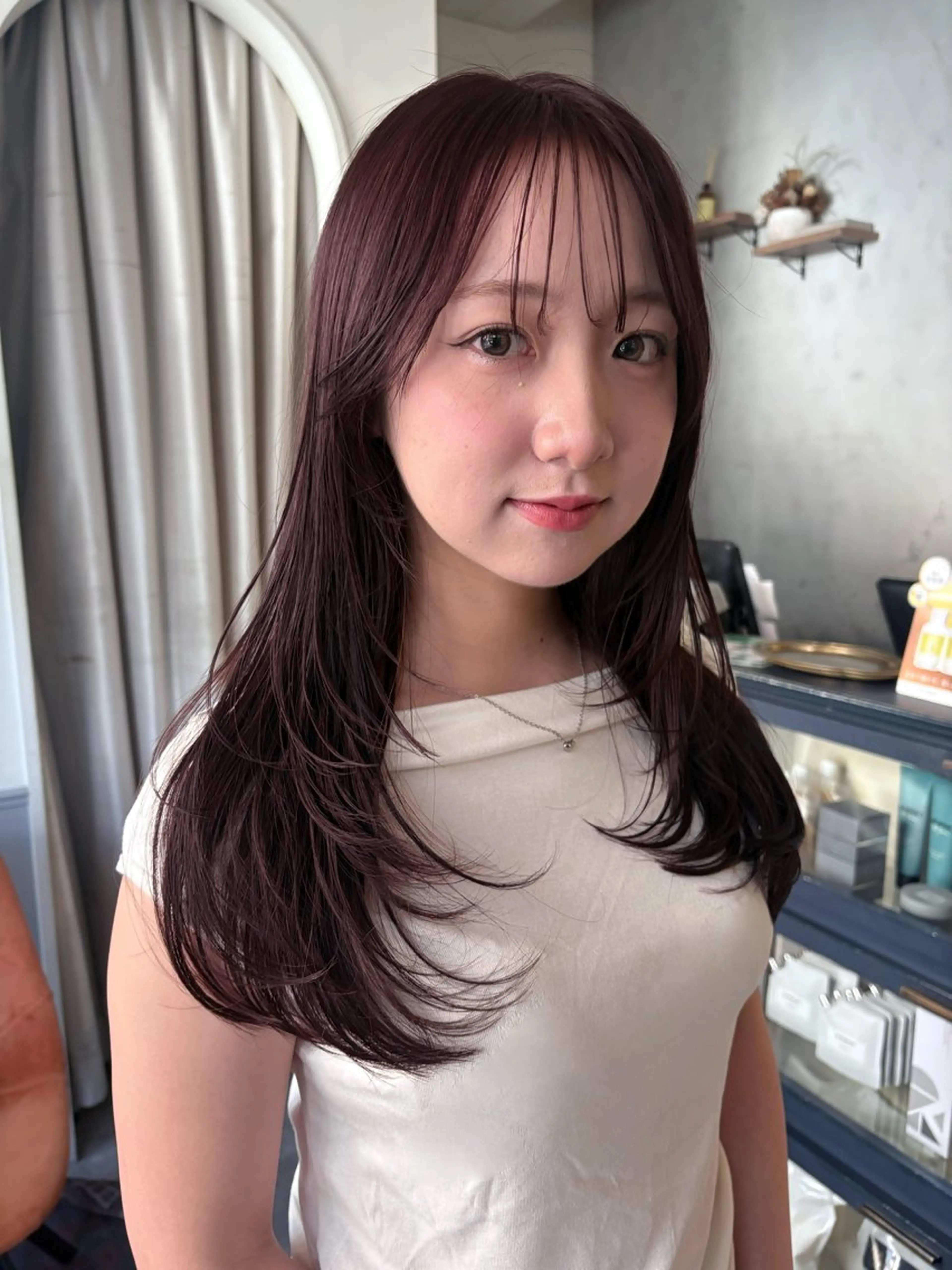 kpopオタクの方orレイヤーカット限定！✨カット料金無料💇‍♀️🆓U-30/ 6トーン​〜​10トーンまでのお客様のみの写真