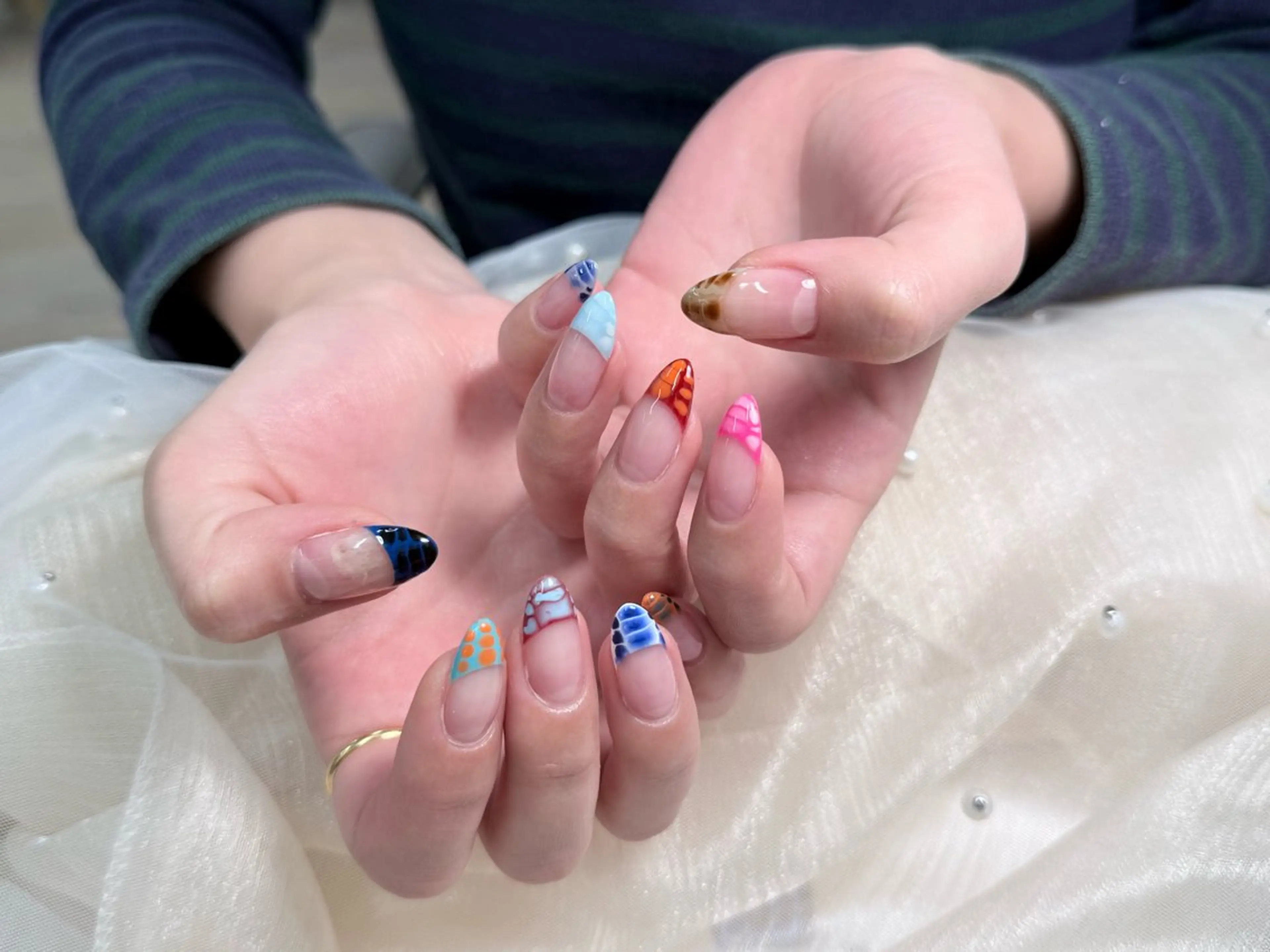 ネイル ハンドネイル ToliyDeliy Keilyのネイルデザイン