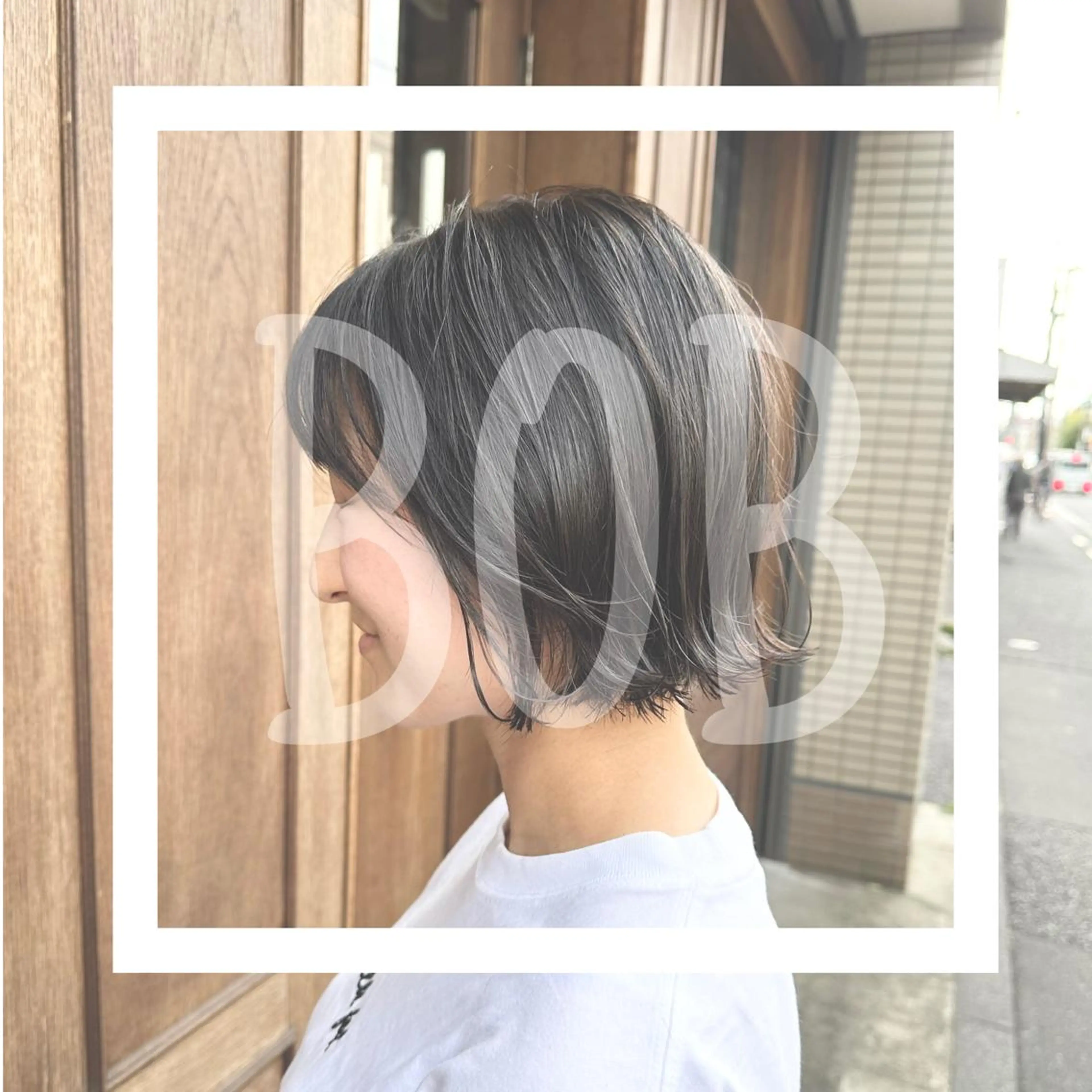 ショート 切りっぱなしボブ ボブ sōko   Hair&Nail Salon所属・透明感カラー 🌛 mayuのヘアスタイル