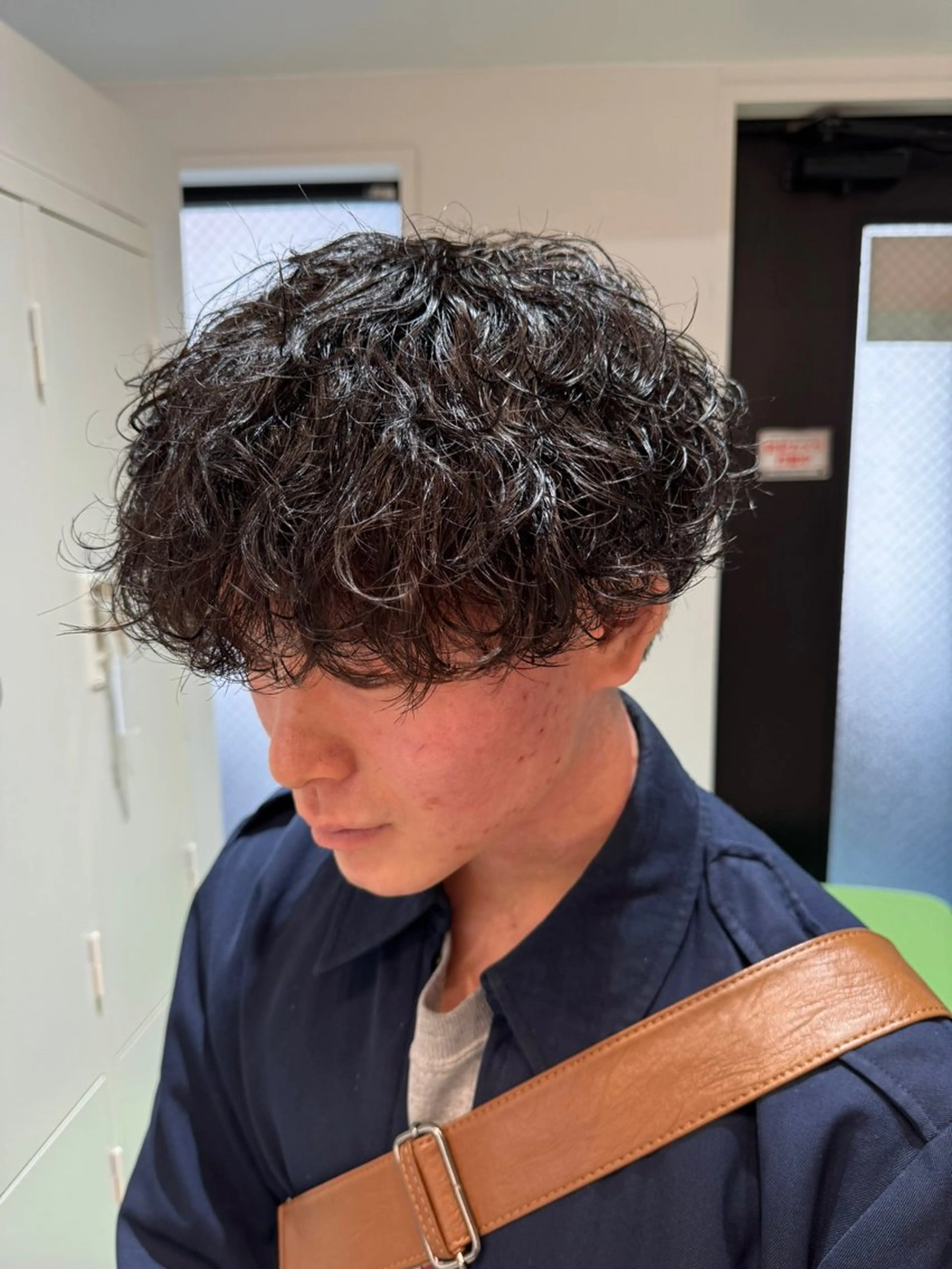 パーマ メンズ メンズパーマ カット パーマ 大宮メンズ特化/パー マ職人/小川藍人のヘアスタイル