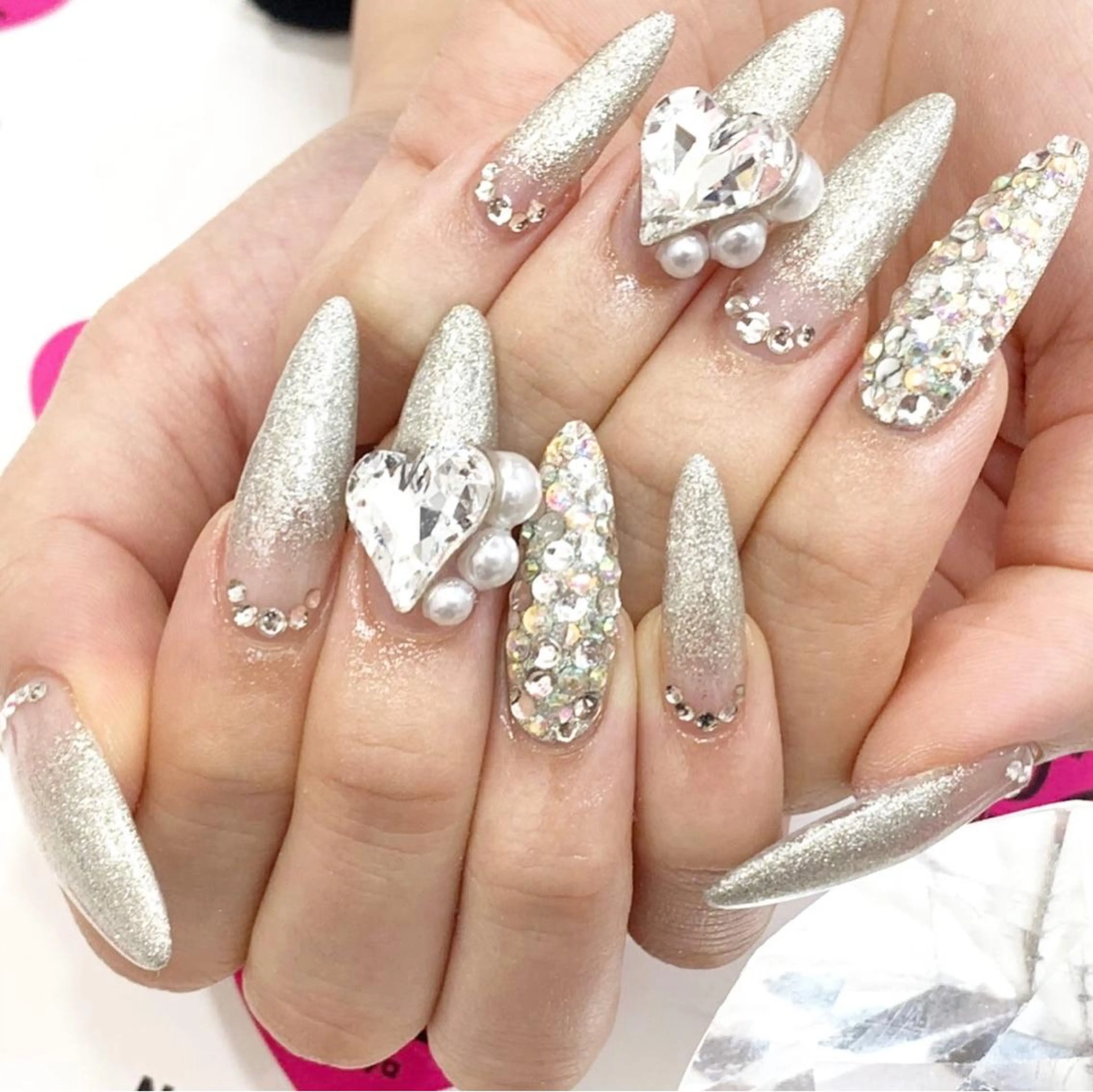 ロング カラー メンズ キッズ ネイル NAILSGOGO shibuyaのネイルデザイン
