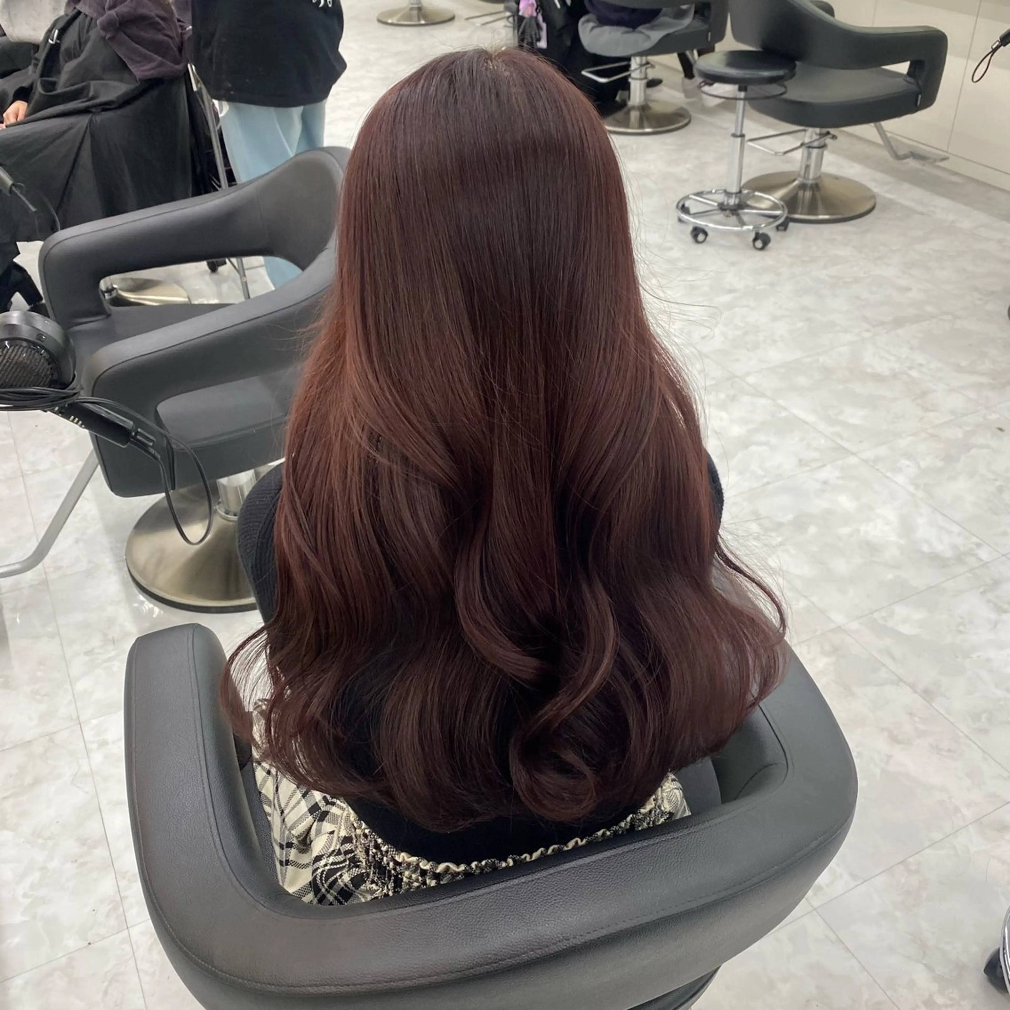 セミロング カラー パーマ ヘアアレンジ メンズ ラベンダーカラー ピンクカラー ピンクラベンダー ヘアカラー Lumo所属・💖横浜ブリーチなし 💖MIHOのヘアスタイル
