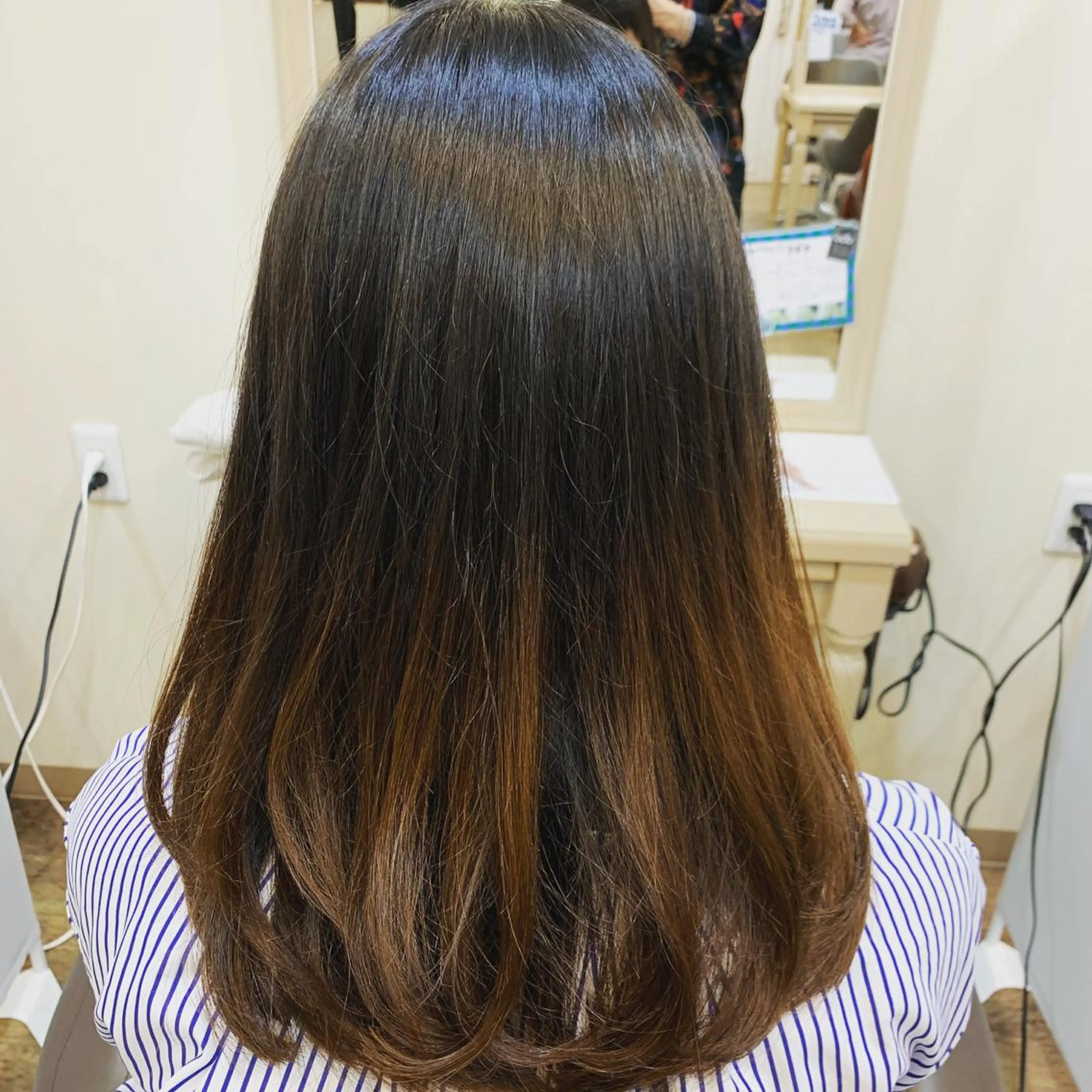 ロング 韓国ヘア/レイヤー 🇰🇷/艶髪/長橋のヘアスタイル