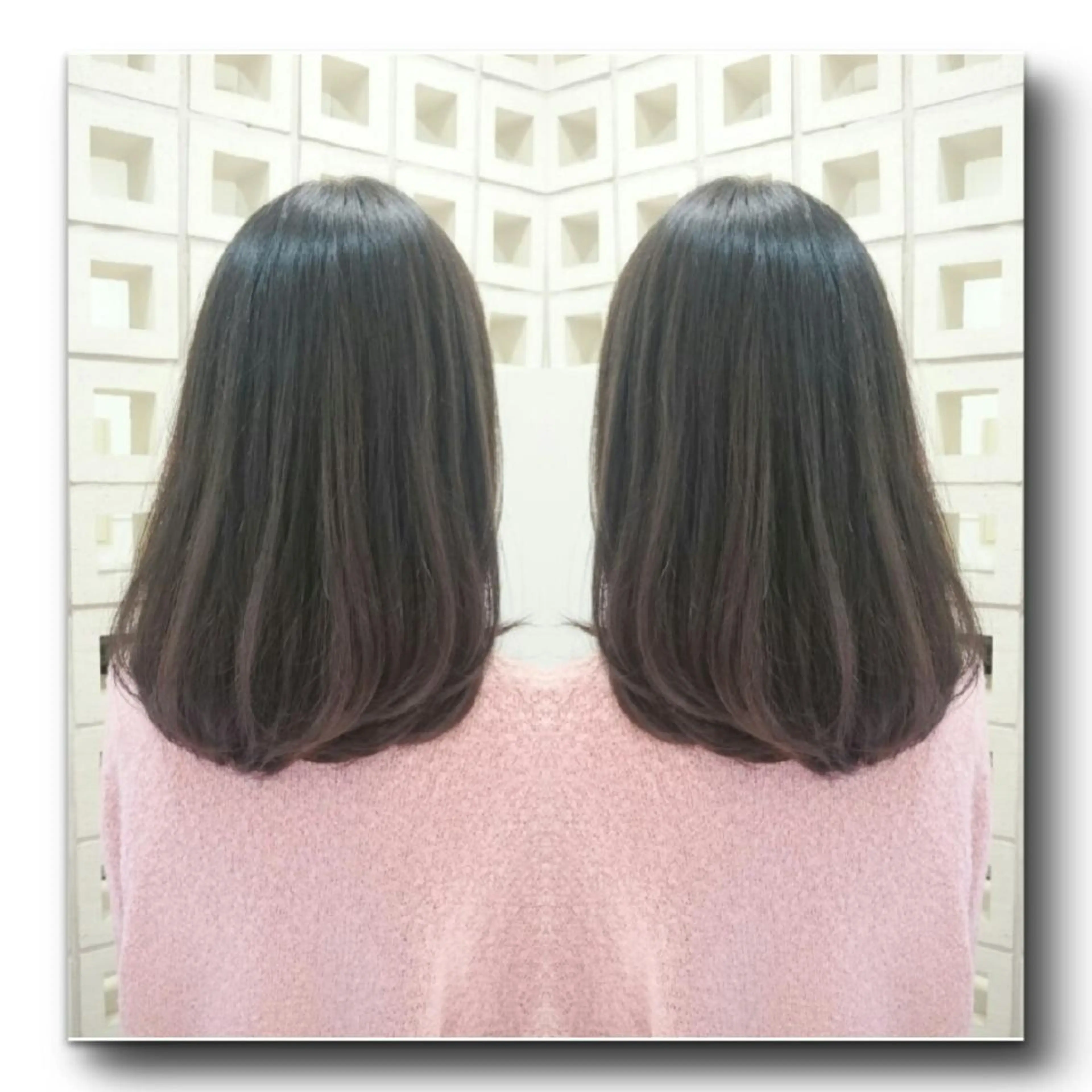 カラー セミロング LOUWE/Share所属・変身企画実施✨️ ショート専門 宮ヶ迫のヘアスタイル