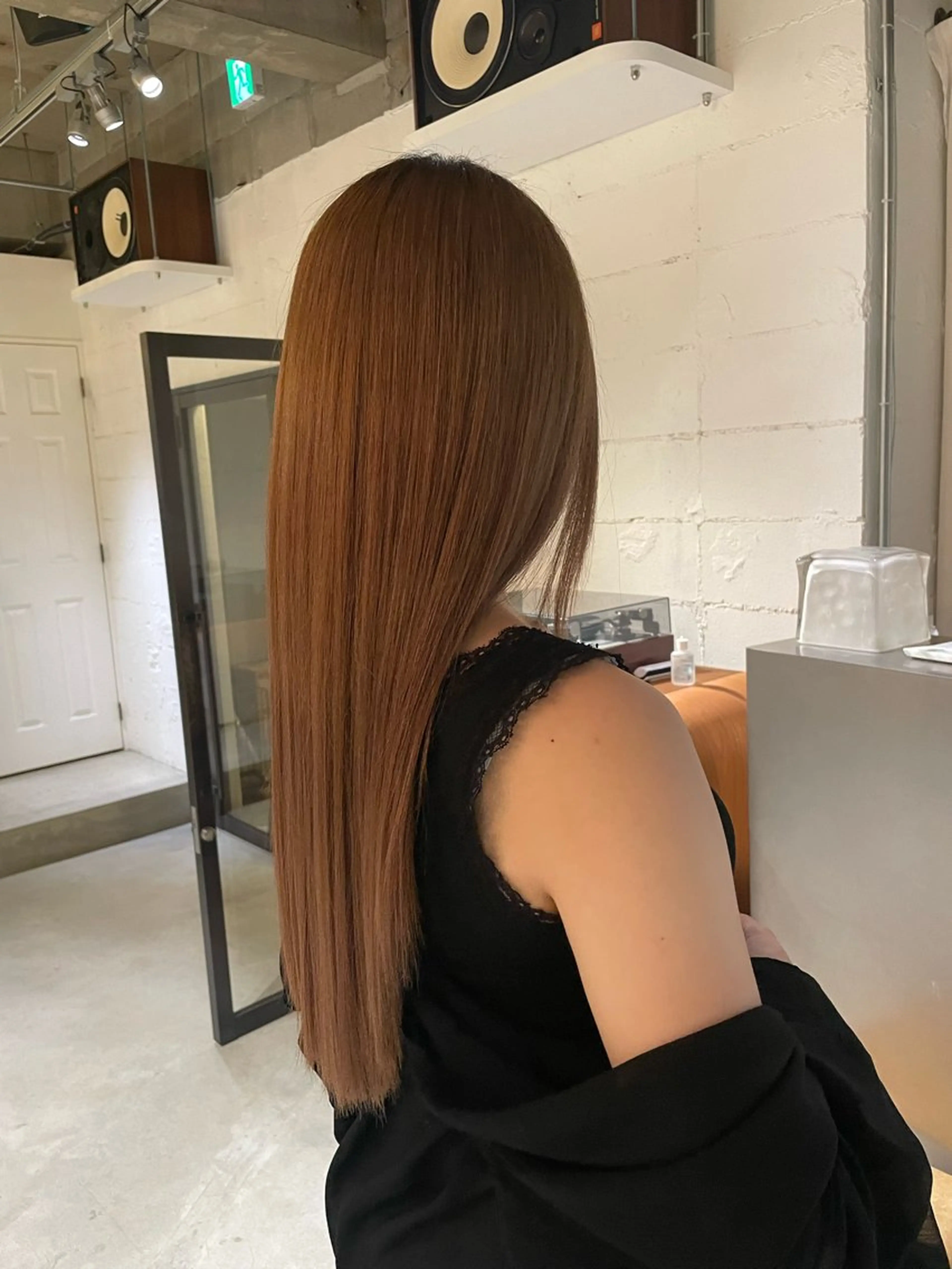 ロング 松井 駿のヘアスタイル