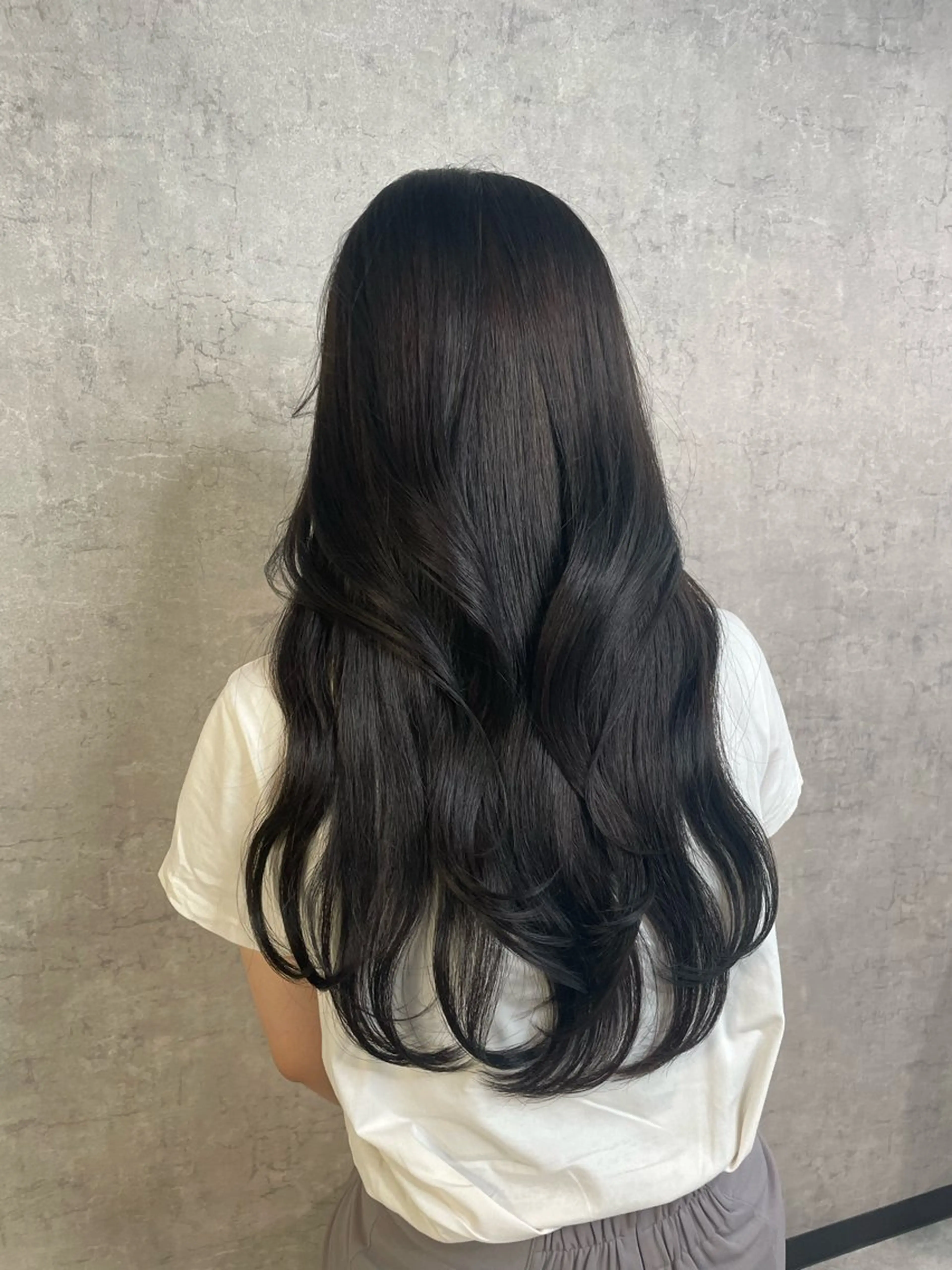 セミロング 顔まわりレイヤー 顔周りカット 姫カット 髪質改善 韓国風ヘア トレンド韓国ヘア 🇰🇷のんのヘアスタイル