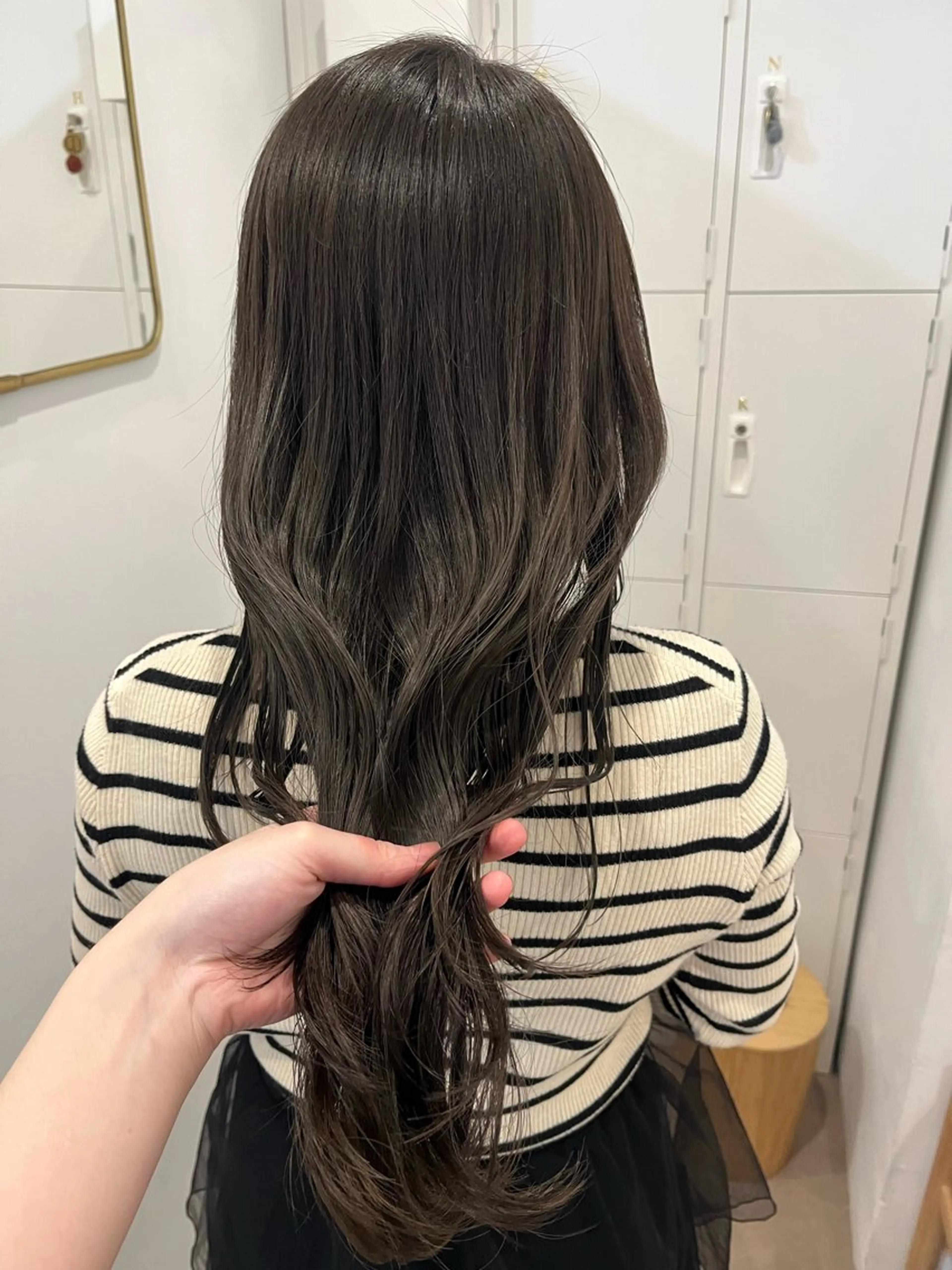 カラー 透明感カラー グレージュ Keina/ ボブカットモデル募集のヘアスタイル