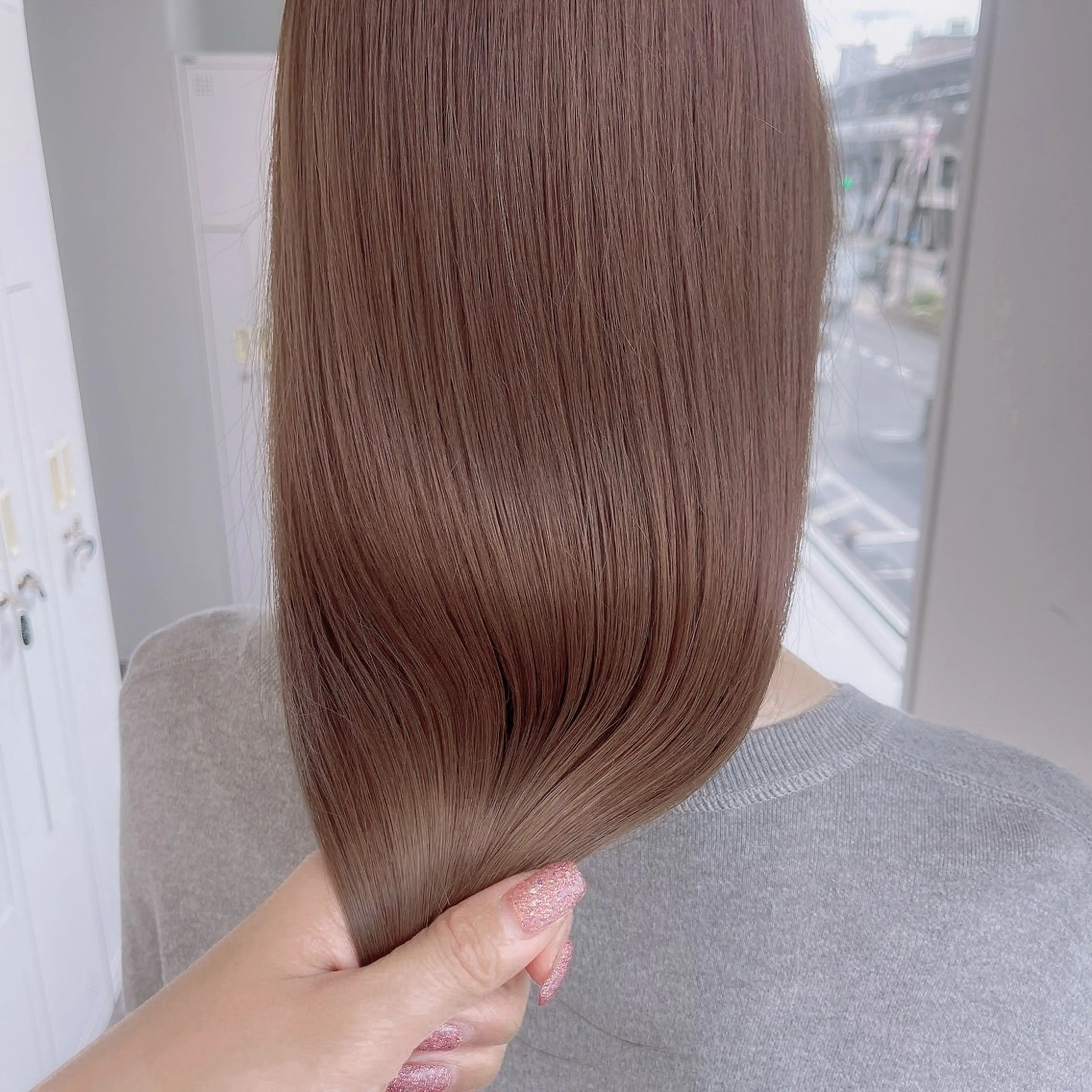 ロング ヘアカラー 武川 真歩のヘアスタイル