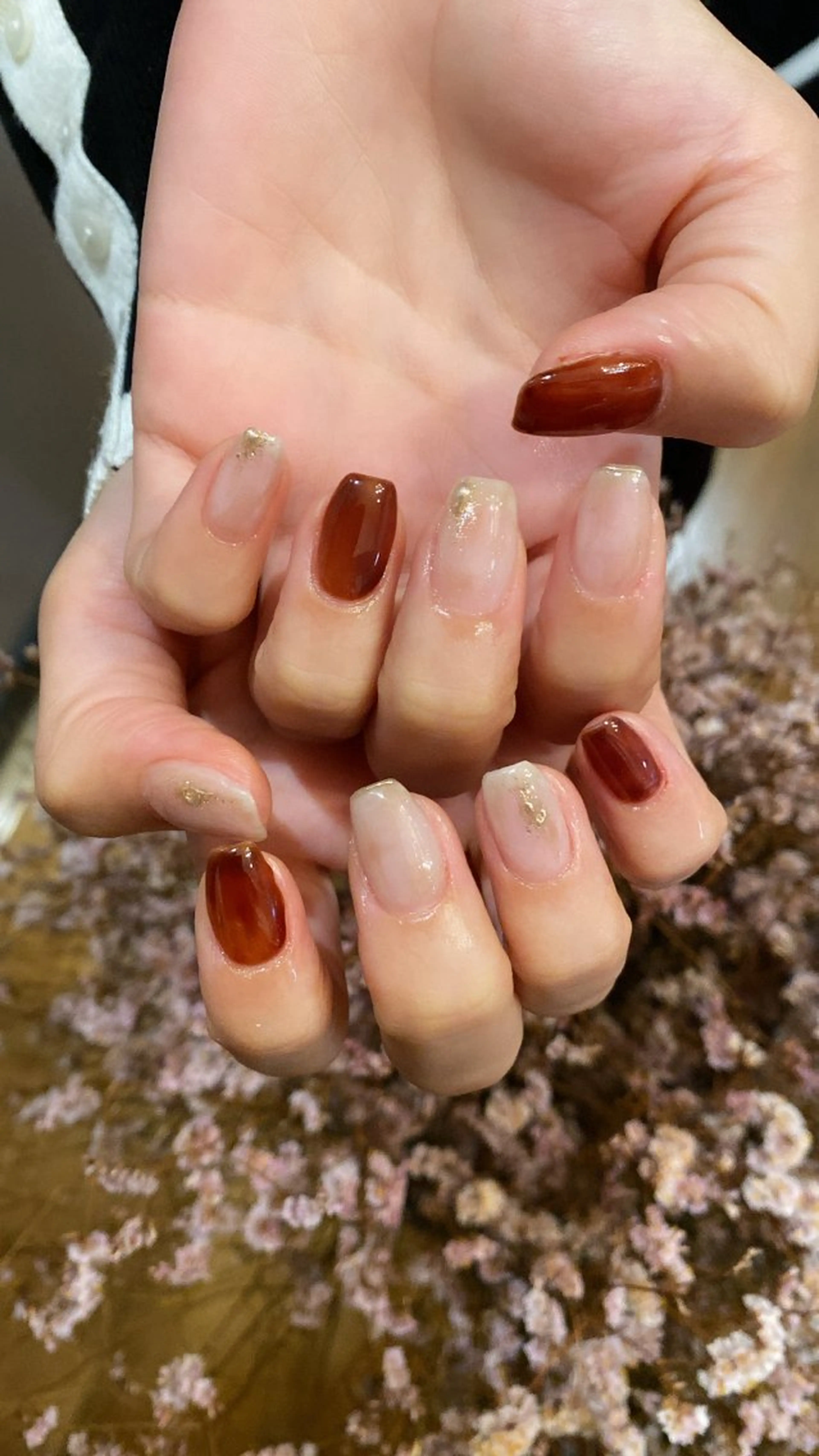 ネイル crystal ⭐︎ colorのネイルデザイン