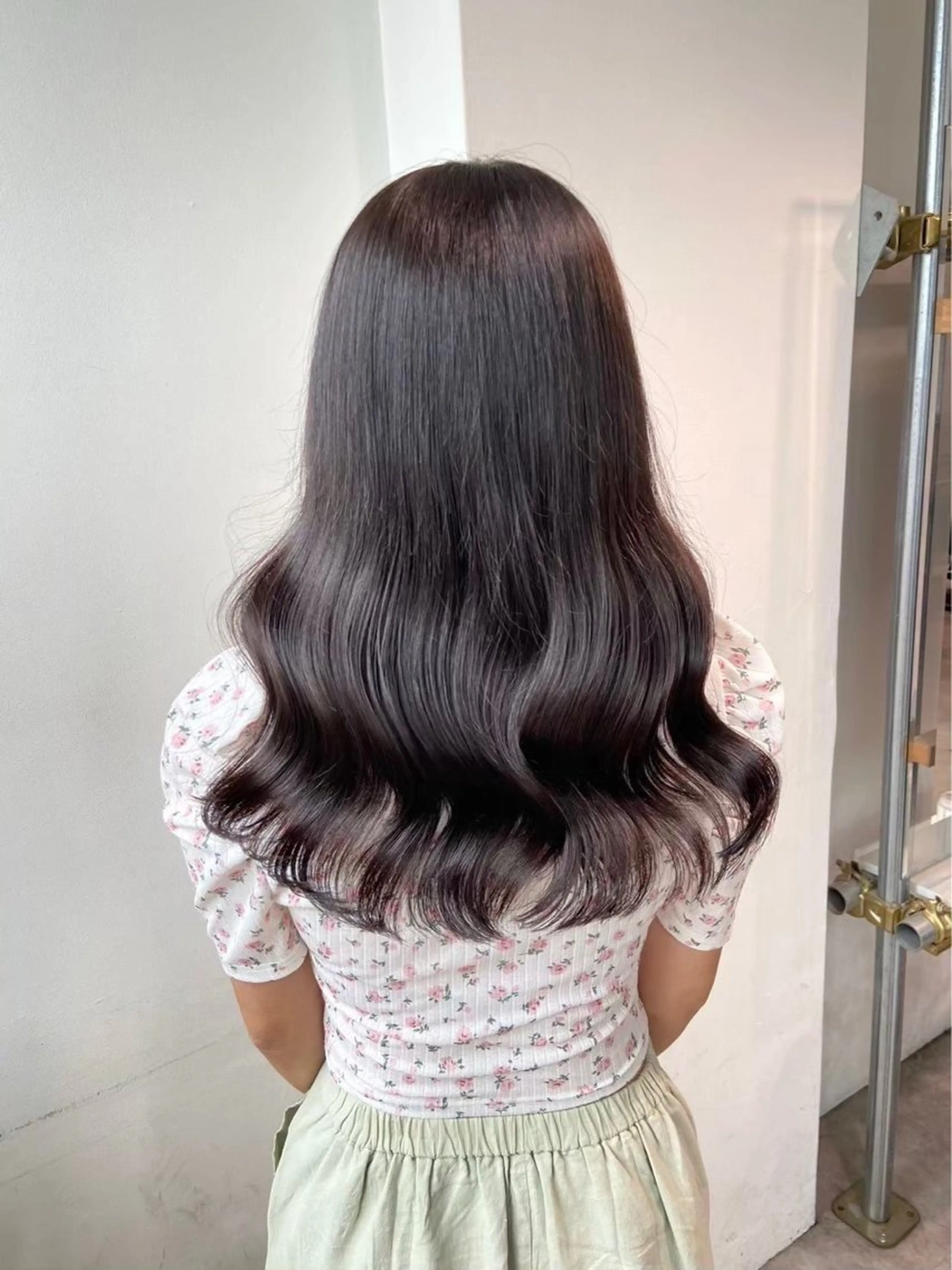 カラー ヘアカラー ヘッドスパ ヘアセット 🍒暖色カラー🍒 YUUNAのヘアスタイル