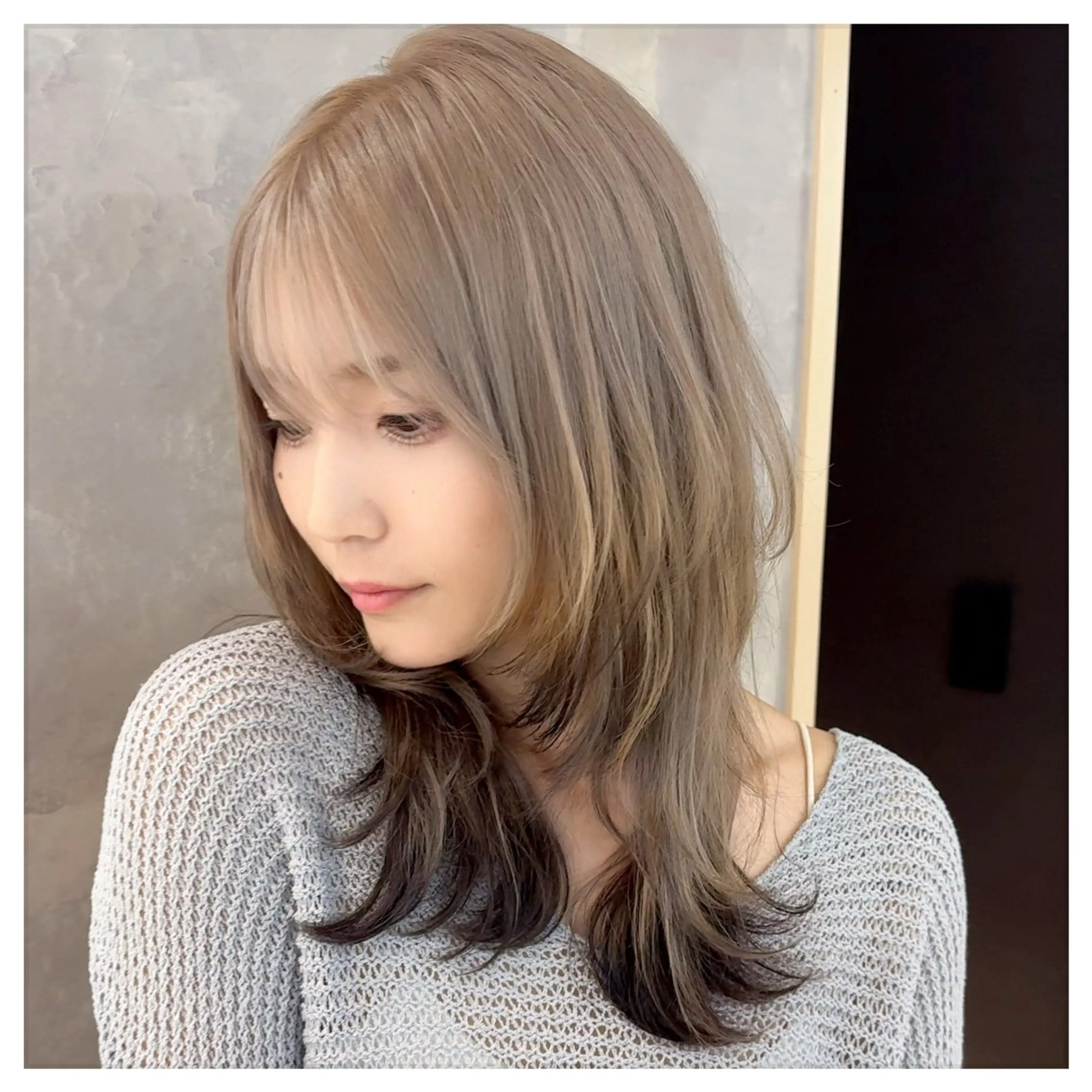 【ダブルカラー✨】カット＋カラー＋ブリーチ＋髪質改善5stepTRの写真