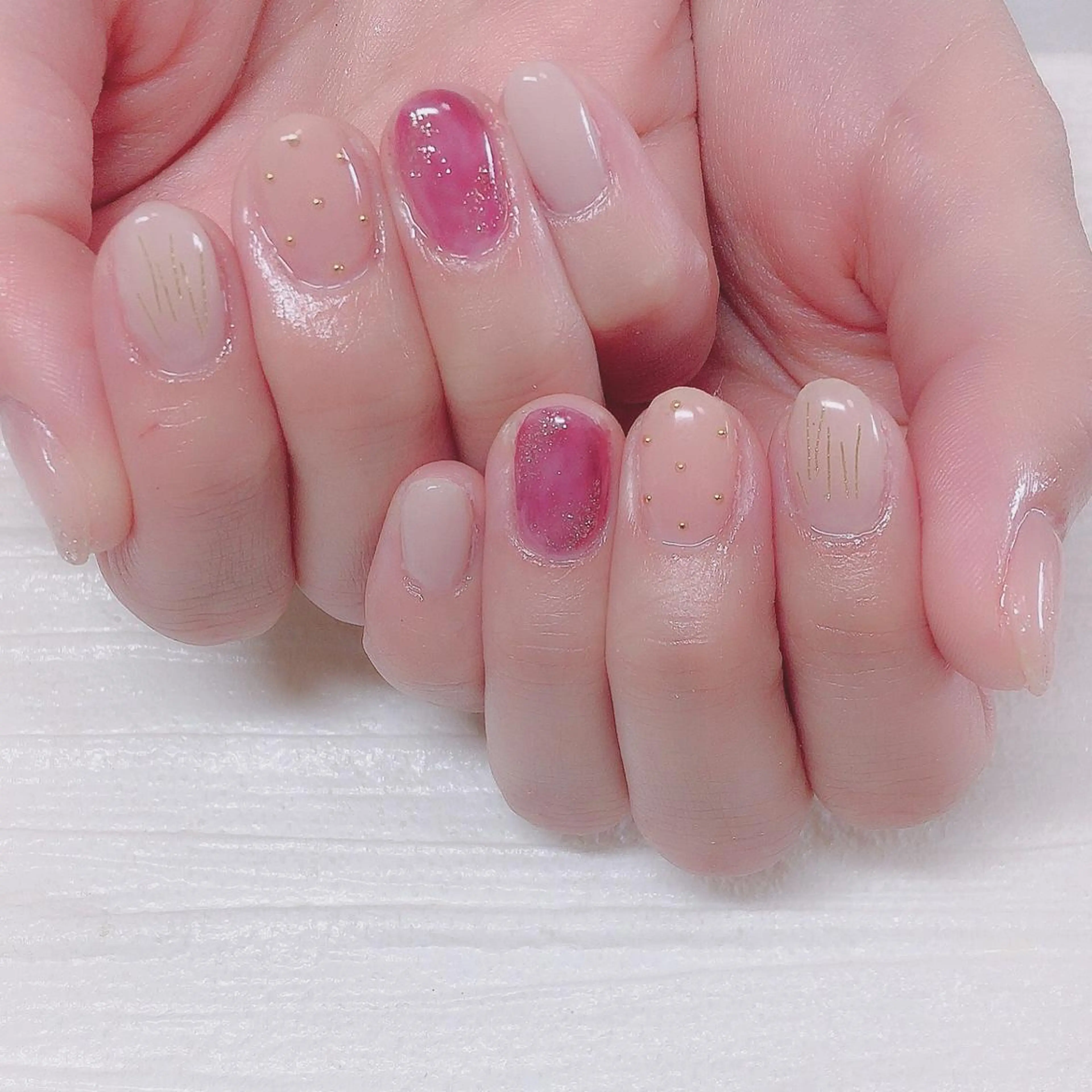 ネイル ハンドネイル nailsalon vanilla.のネイルデザイン