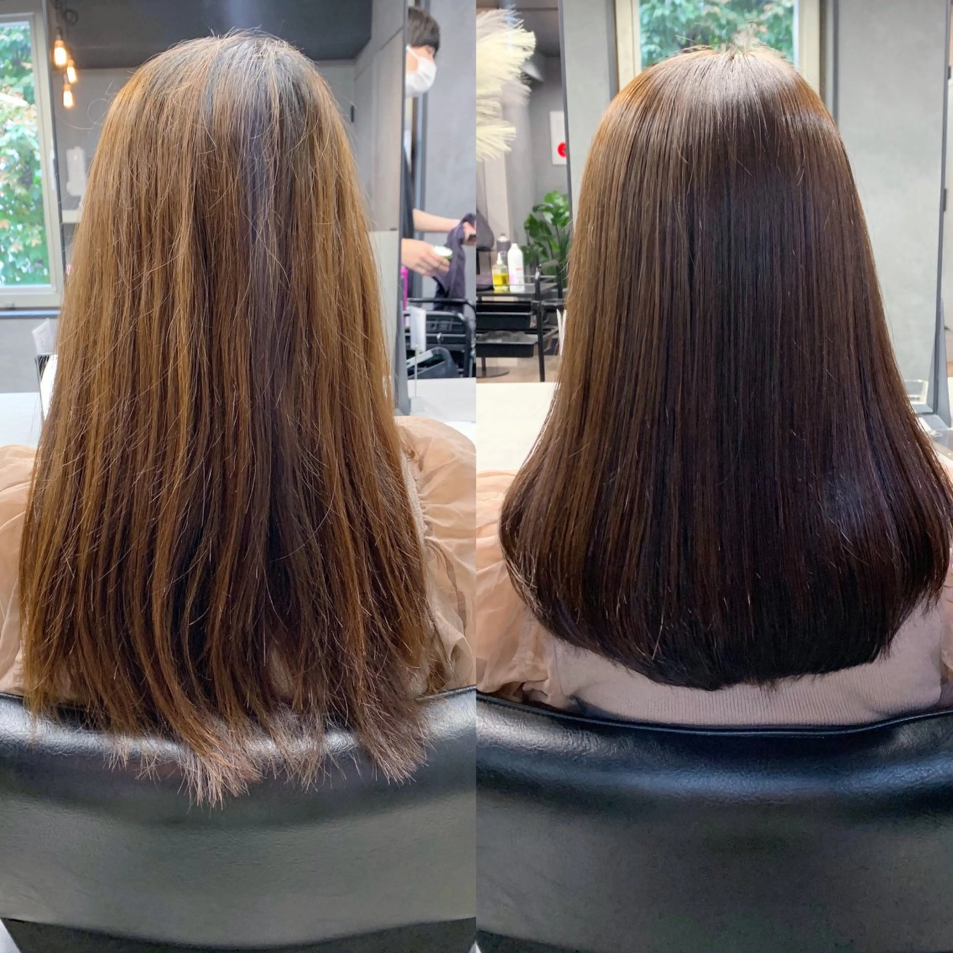 セミロング 髪質改善 トリートメント カット ヘアカラー トリートメント 髪質改善/艶髪 MINAMIのヘアスタイル
