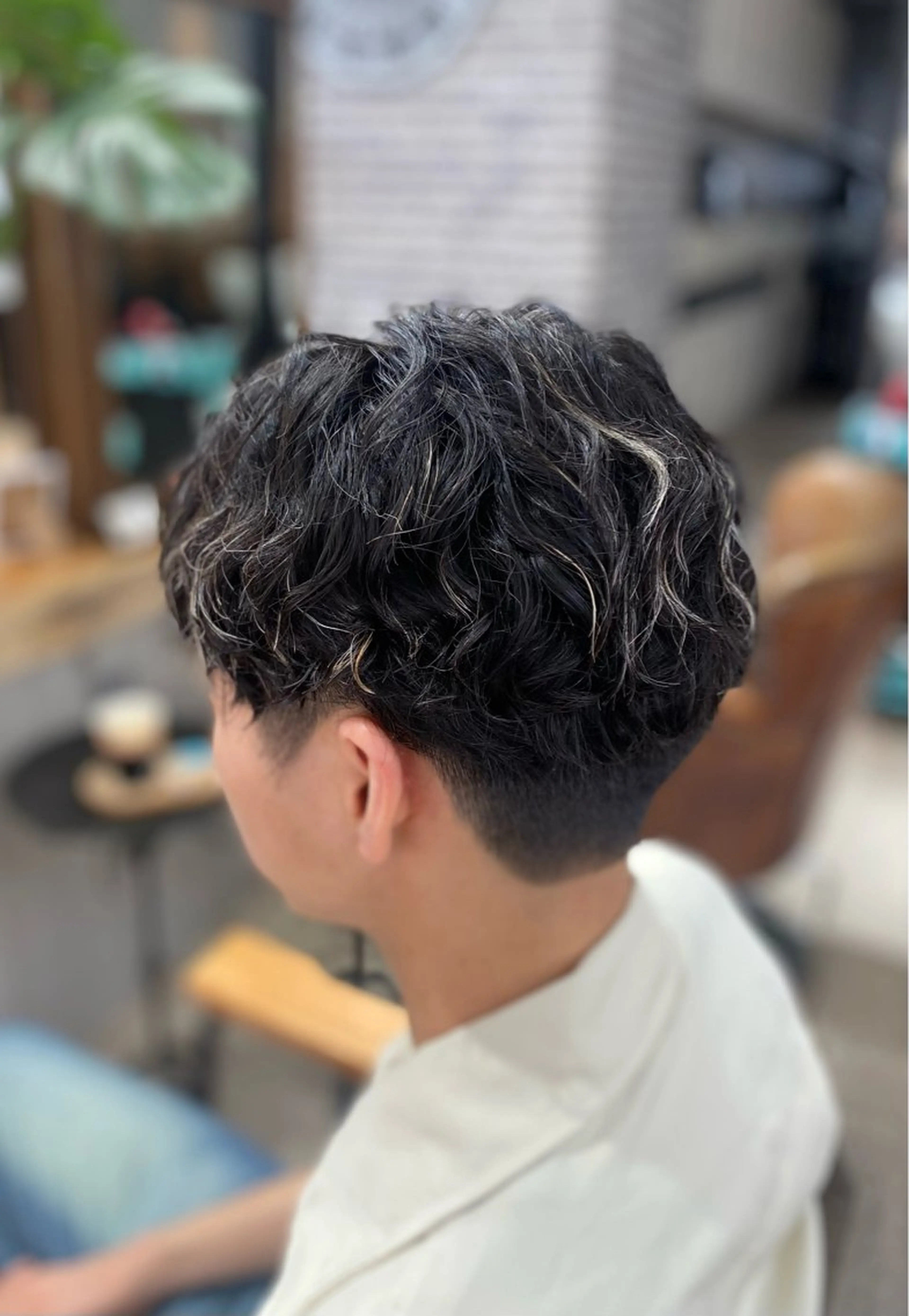 パーマ メンズ カット パーマ Lumi上大岡所属・縮毛矯正/カラー/ 似合わせ/JUNのヘアスタイル