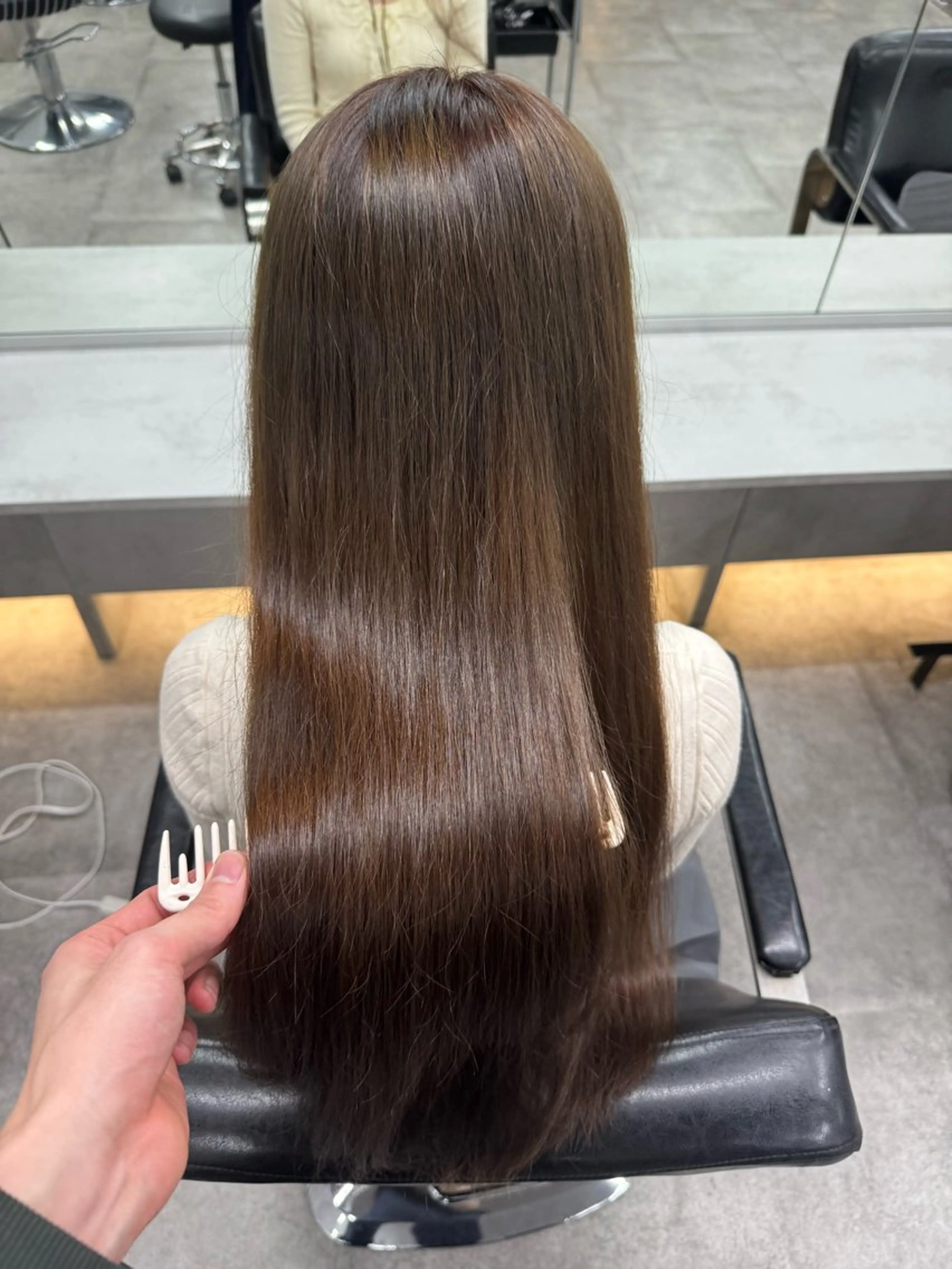 ロング カラー ヘアカラー トリートメント NOOS omotesando所属・You⚡️髪質改善/ レイヤーカット/ボブのヘアスタイル