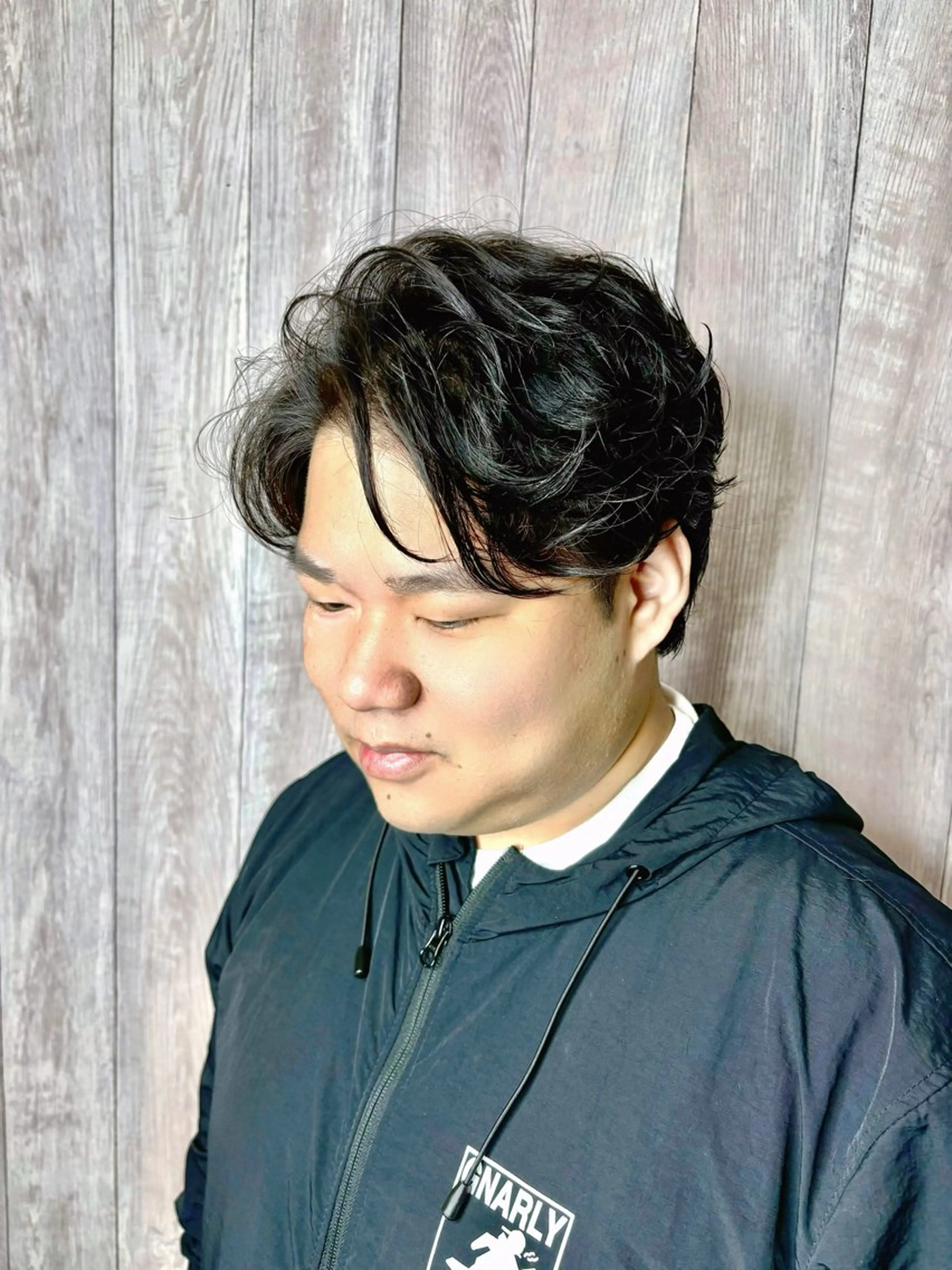 パーマ メンズ フェザーパーマ メンズパーマ カット パーマ NOCTURNE  HAIR CRAFT所属・池袋西口／メンズ/ Mutoのヘアスタイル