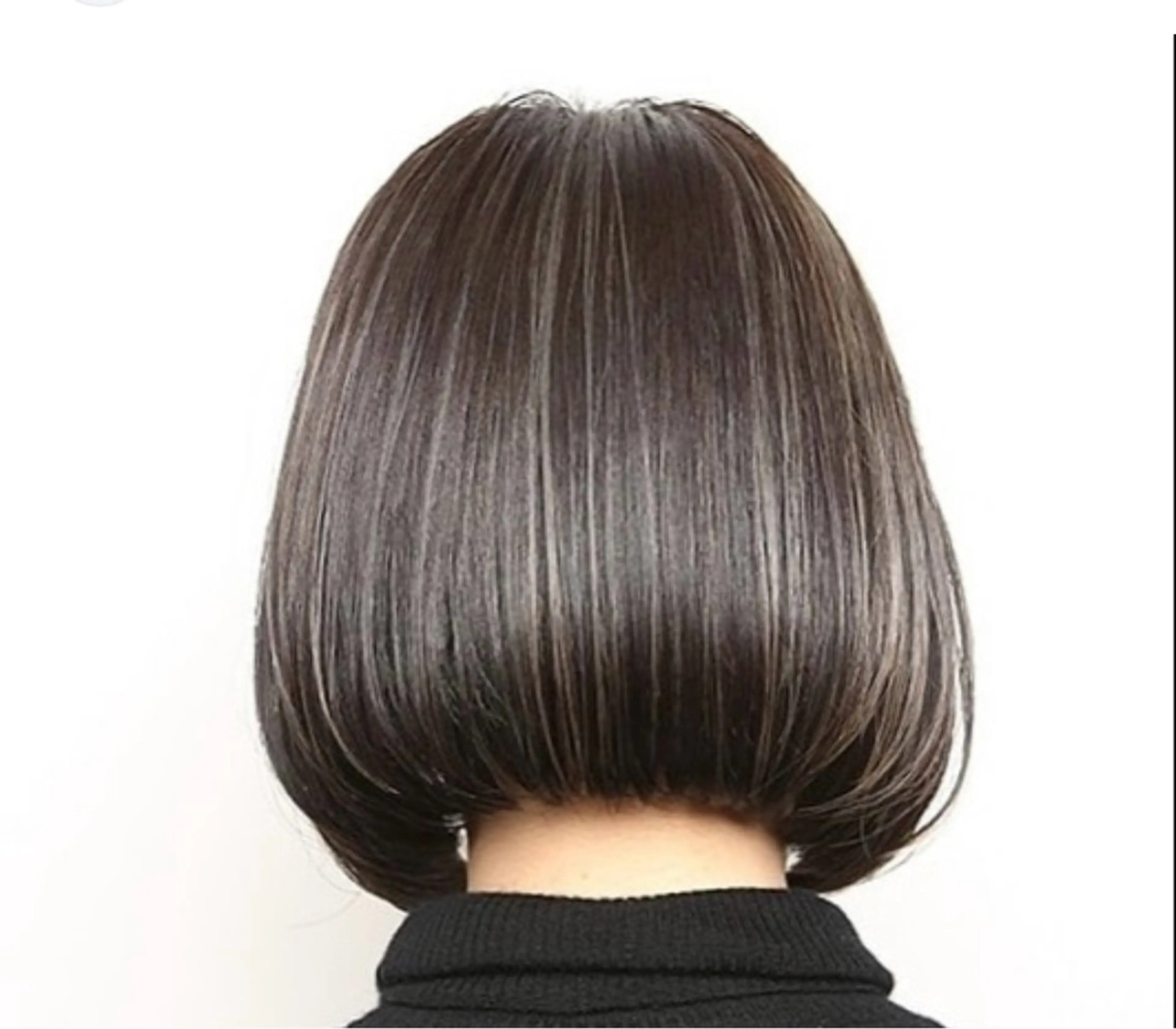 ミディアム カラー パーマ ミディアムパーマ ボブ 森山 陽菜のヘアスタイル