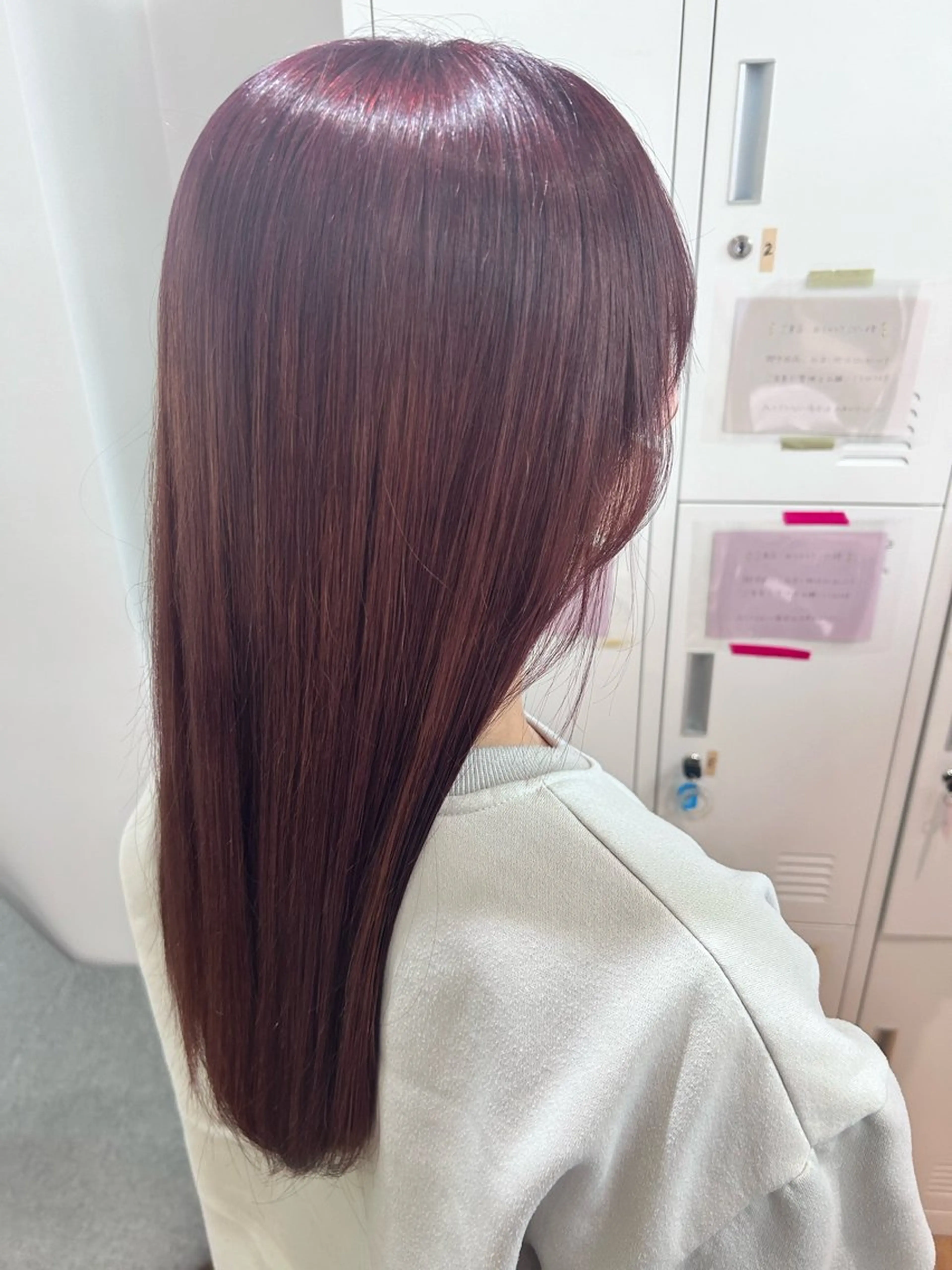 ロング ピンクラベンダー タカムラ ミイユのヘアスタイル