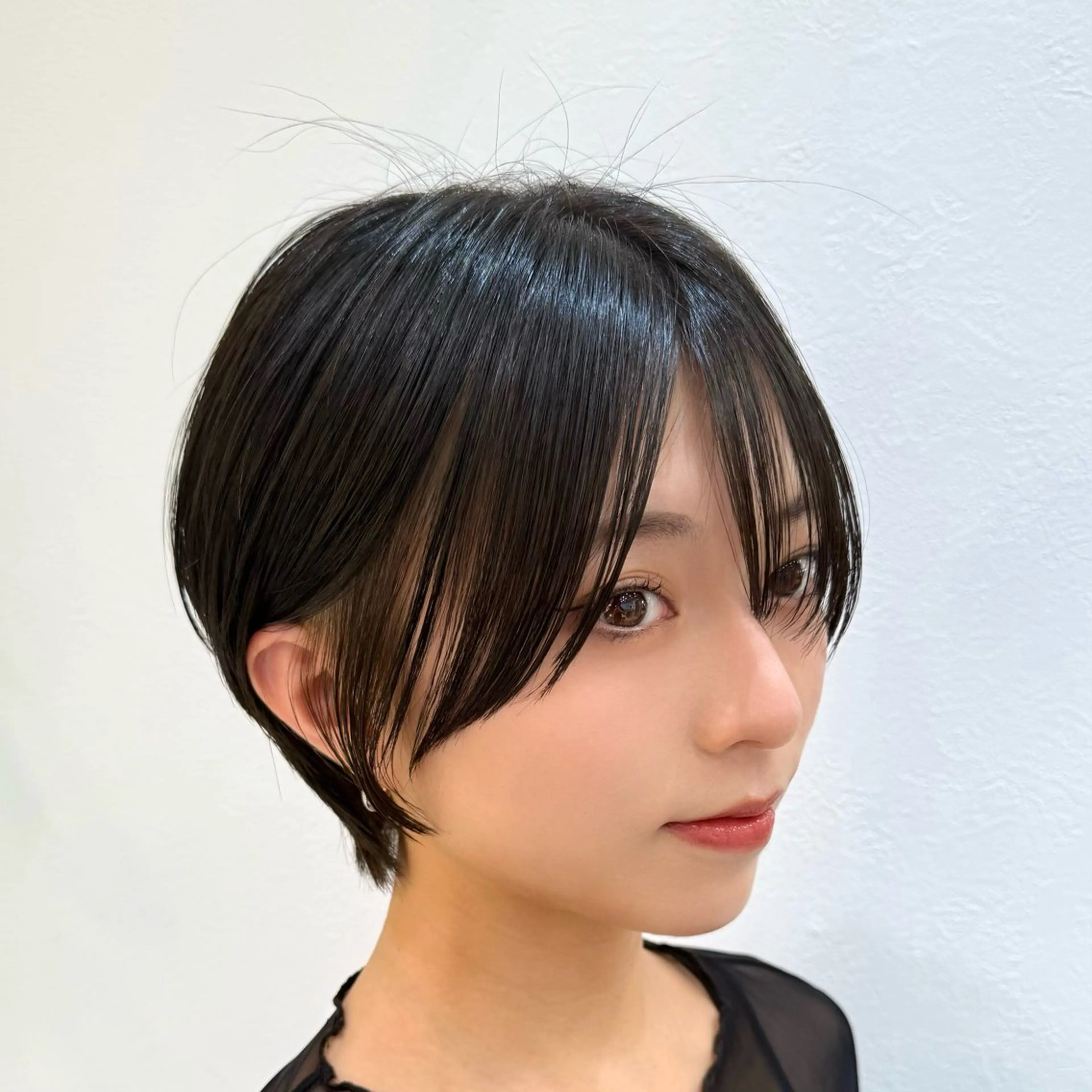 ショート カット ヘアカラー トリートメント 新宿/髪質改善/艶髪 韓国ヘア/大重聖斗のヘアスタイル