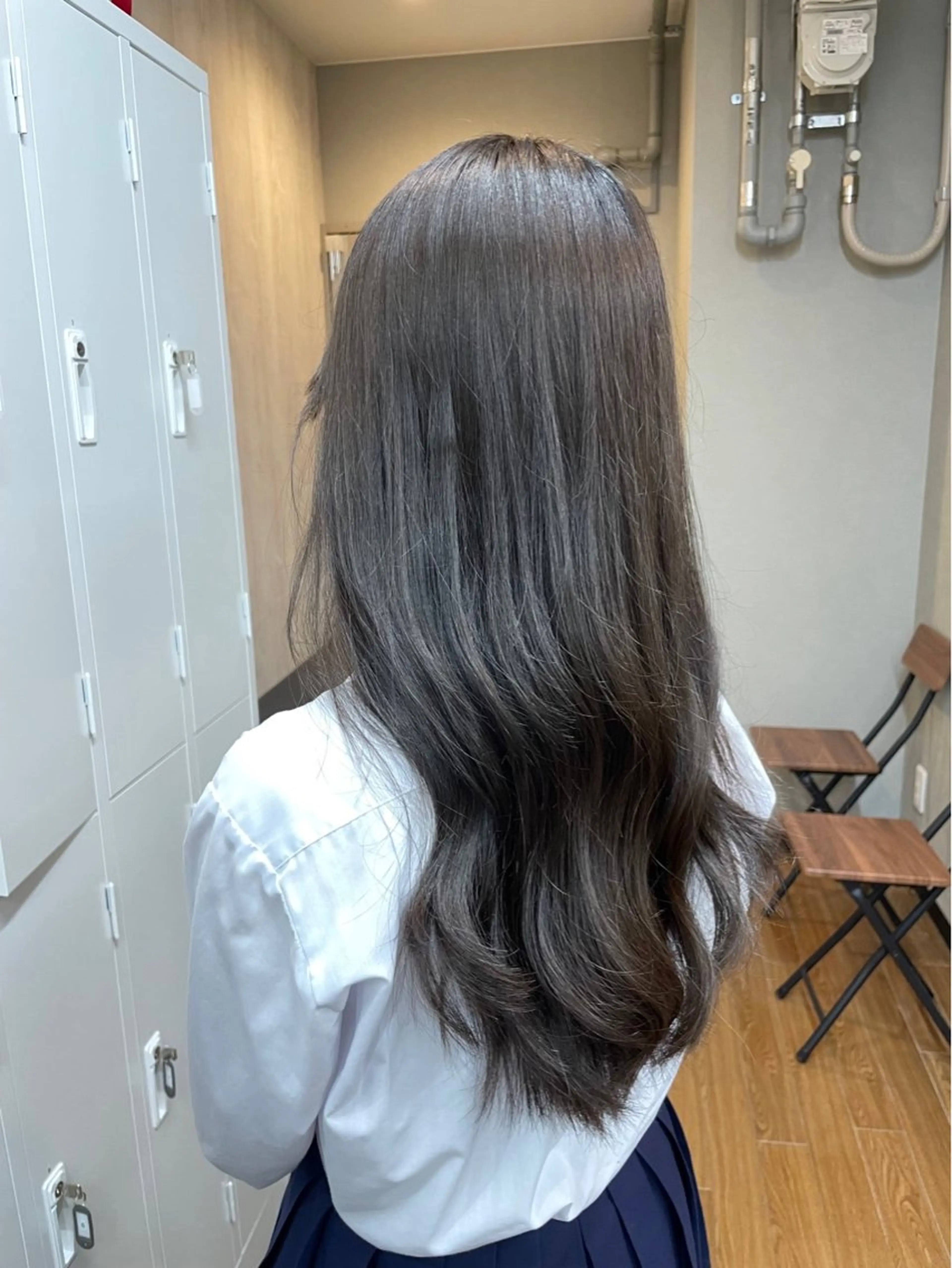 ロング カラー カット ヘアカラー トリートメント TELA HAIR WAKABA🌱のヘアスタイル