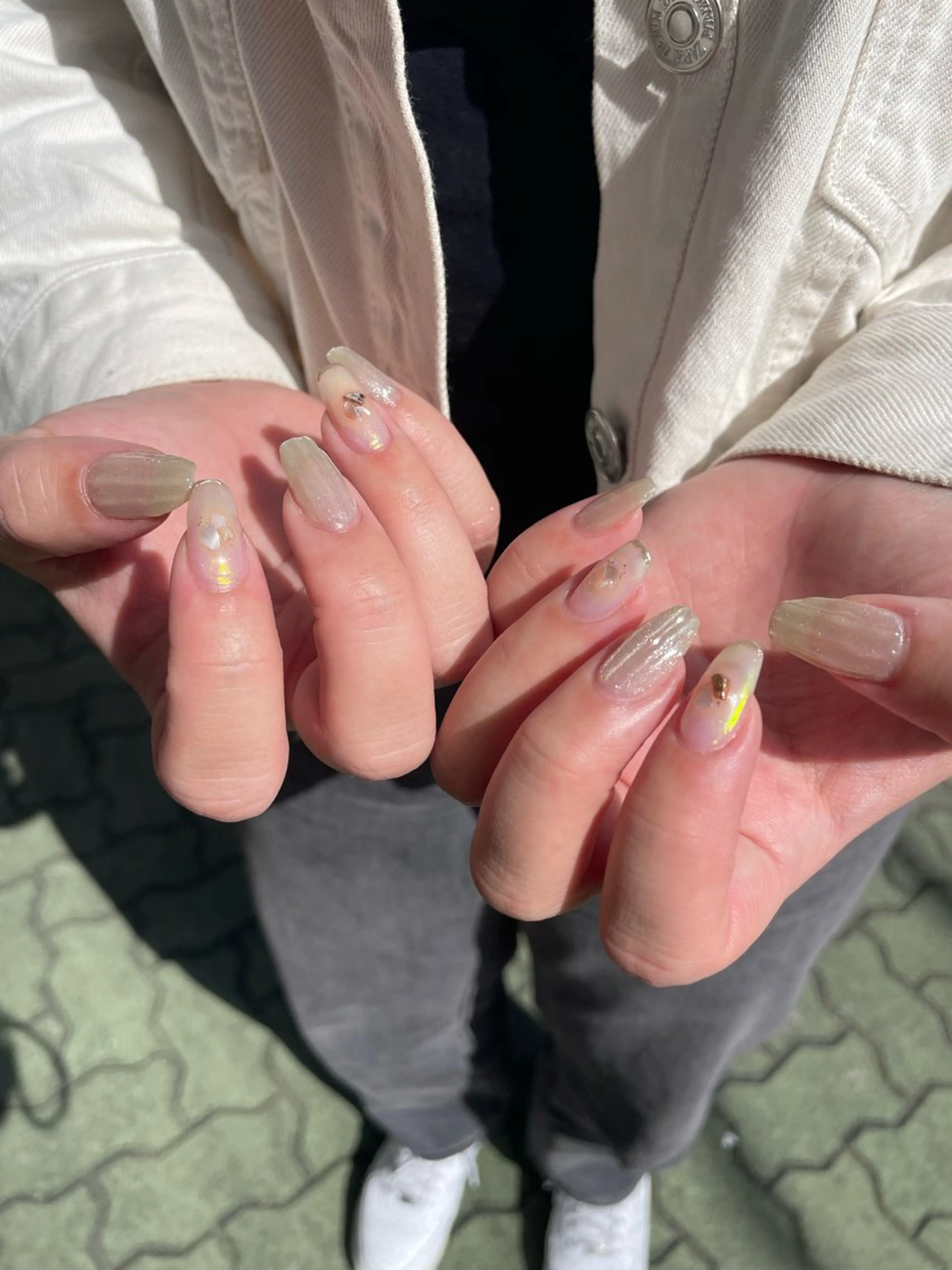 ネイル チークネイル laviebelle norikoのネイルデザイン