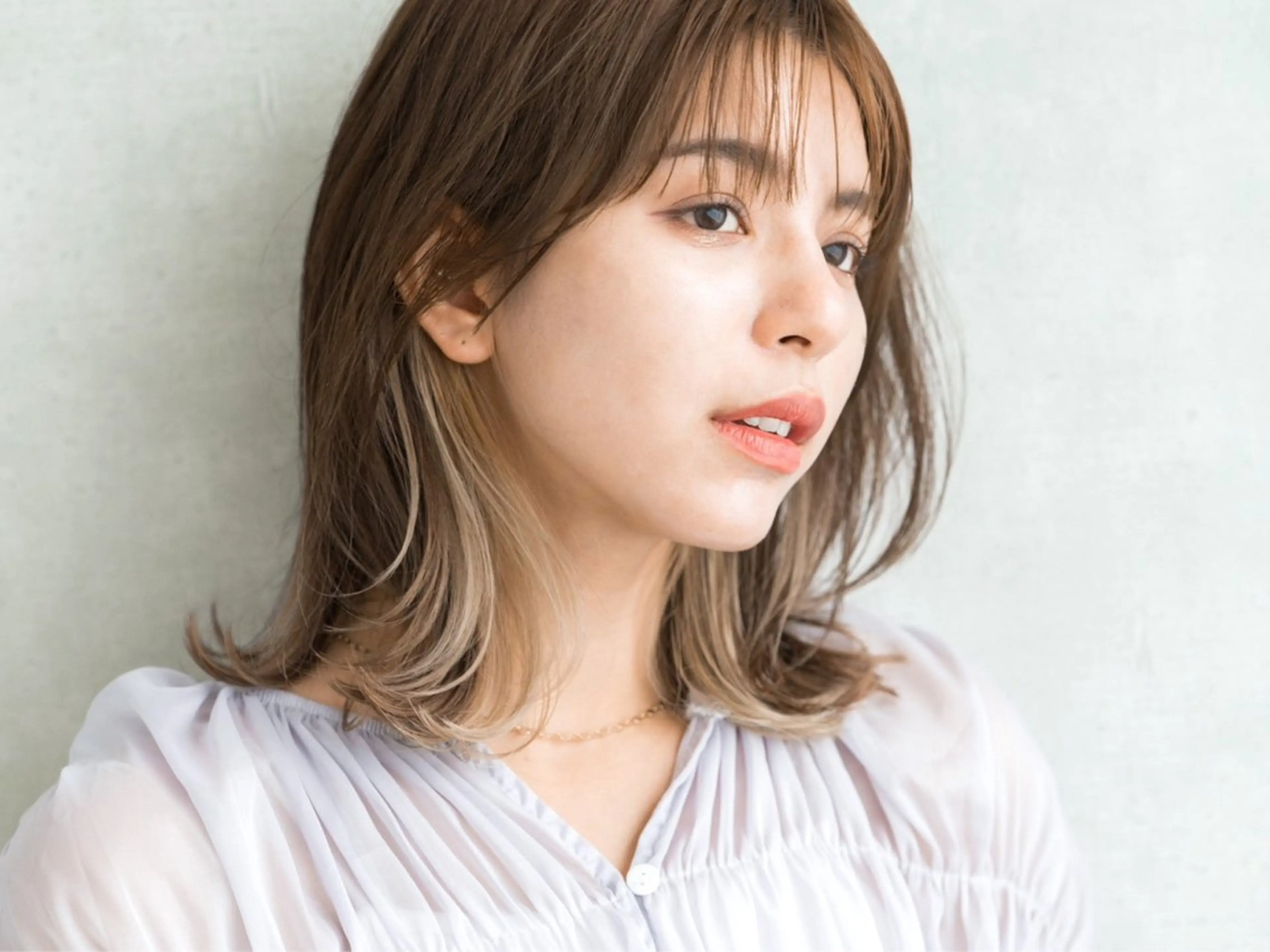 ミディアム 川面 皓平のヘアスタイル