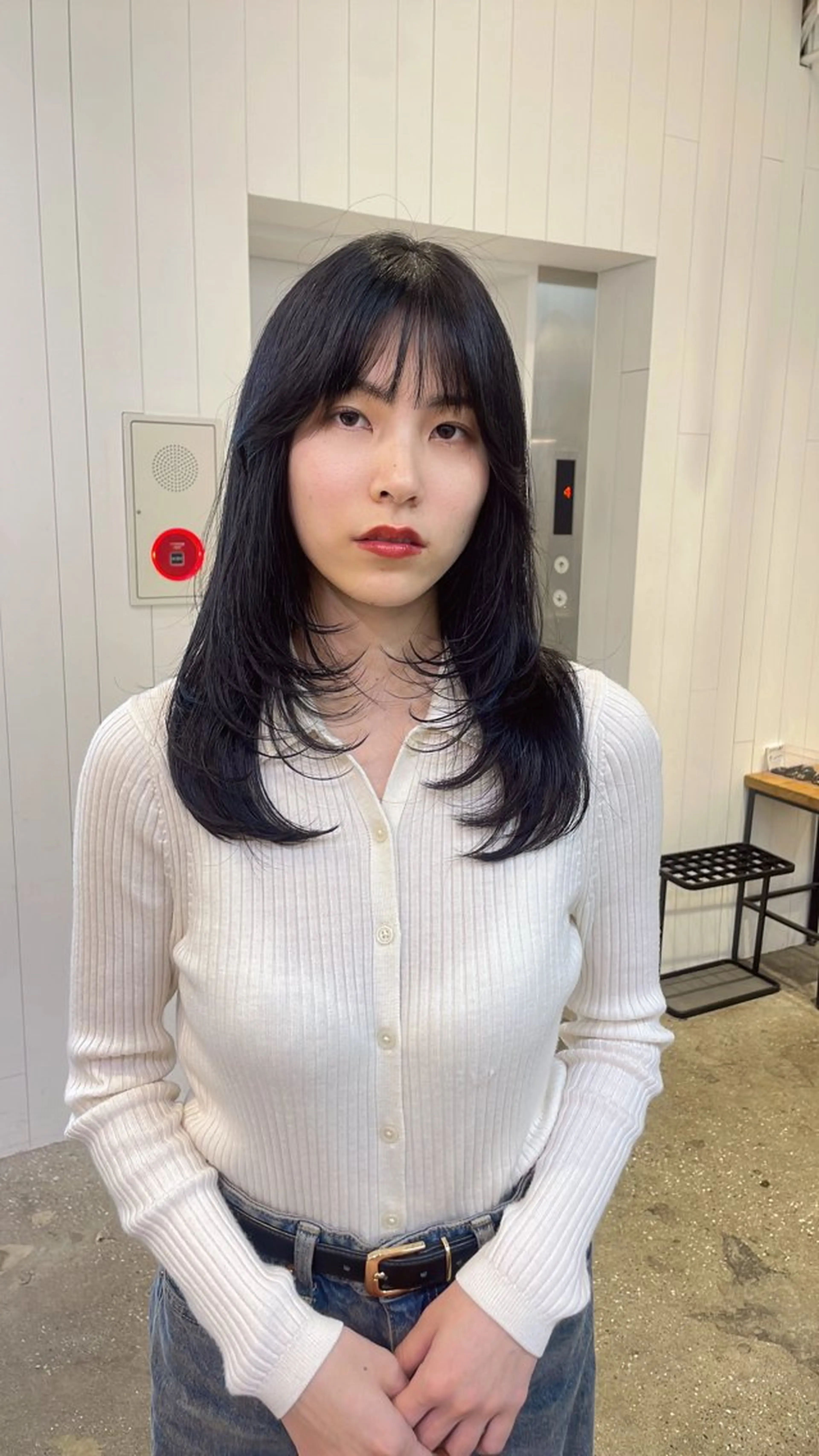 ミディアム ALBUM銀座‪‪ RURUKA‪‪❤︎のヘアスタイル