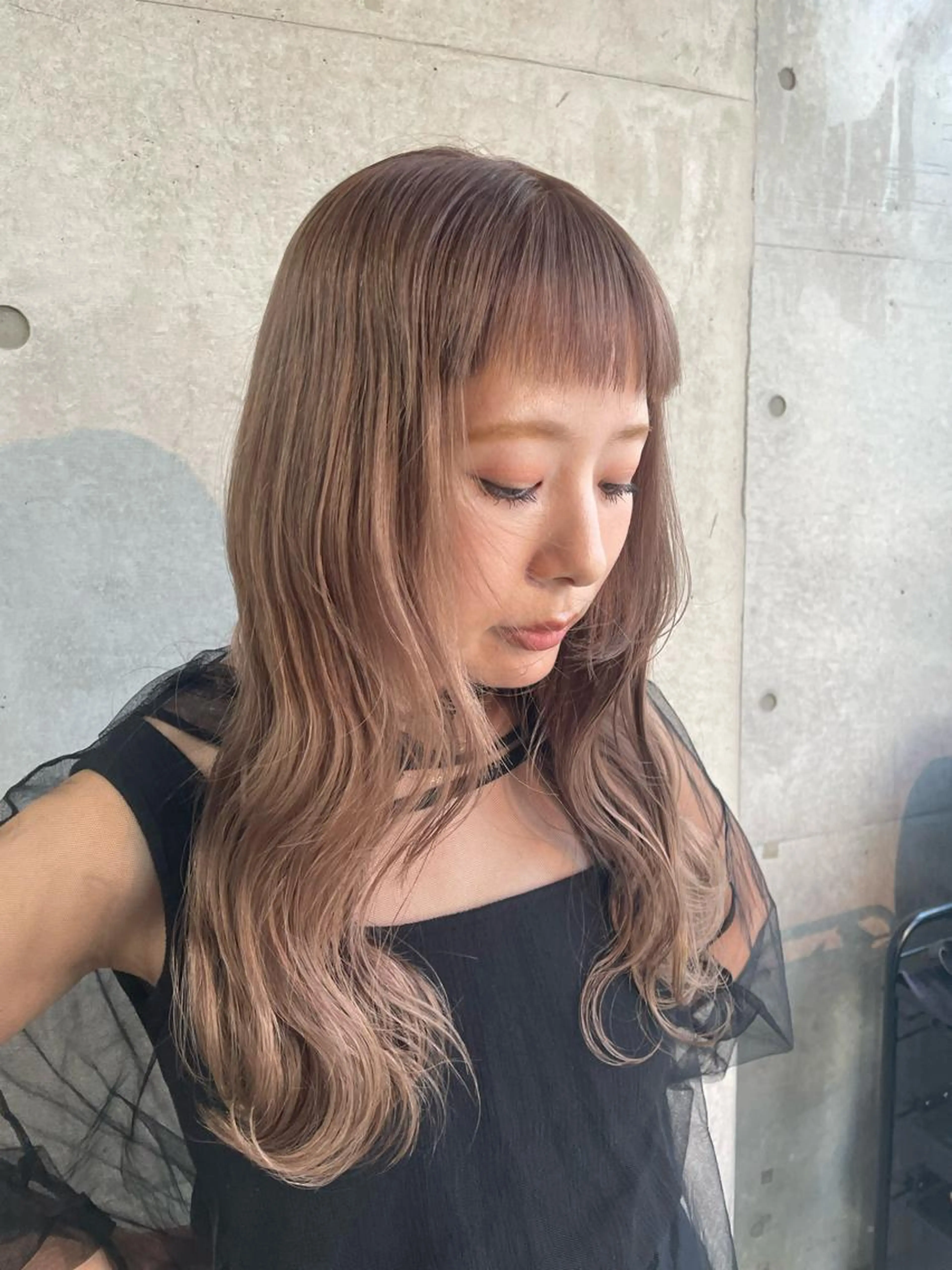 期間限定！撮影モデル募集◎人気ナンバー1【ダブルカラー🔥】 全頭ブリーチ＋透明感カラー＋oggiotto1stepTrの写真