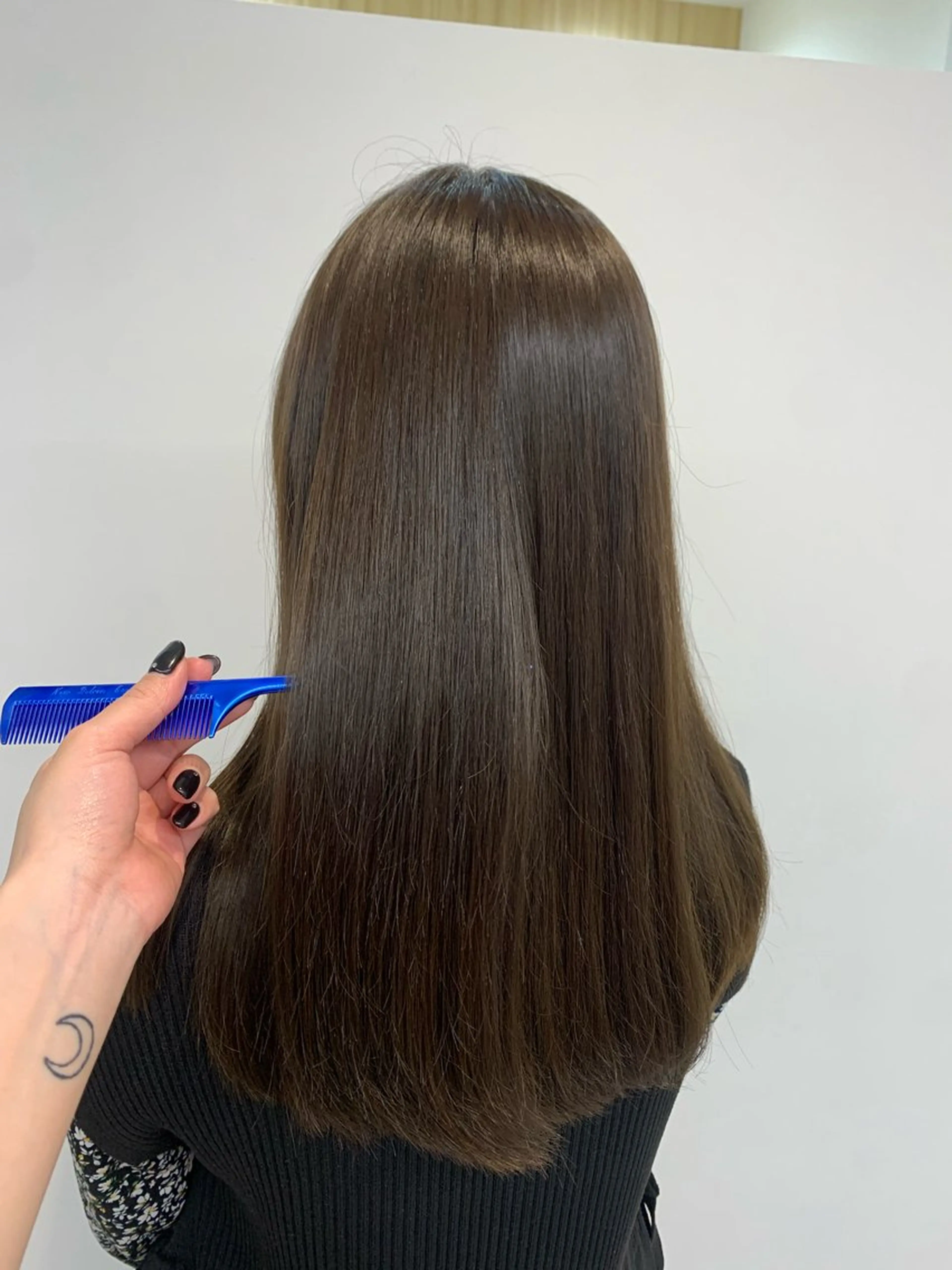 ロング 髪質改善 縮毛矯正 髪質改善 ೀyuikaのヘアスタイル