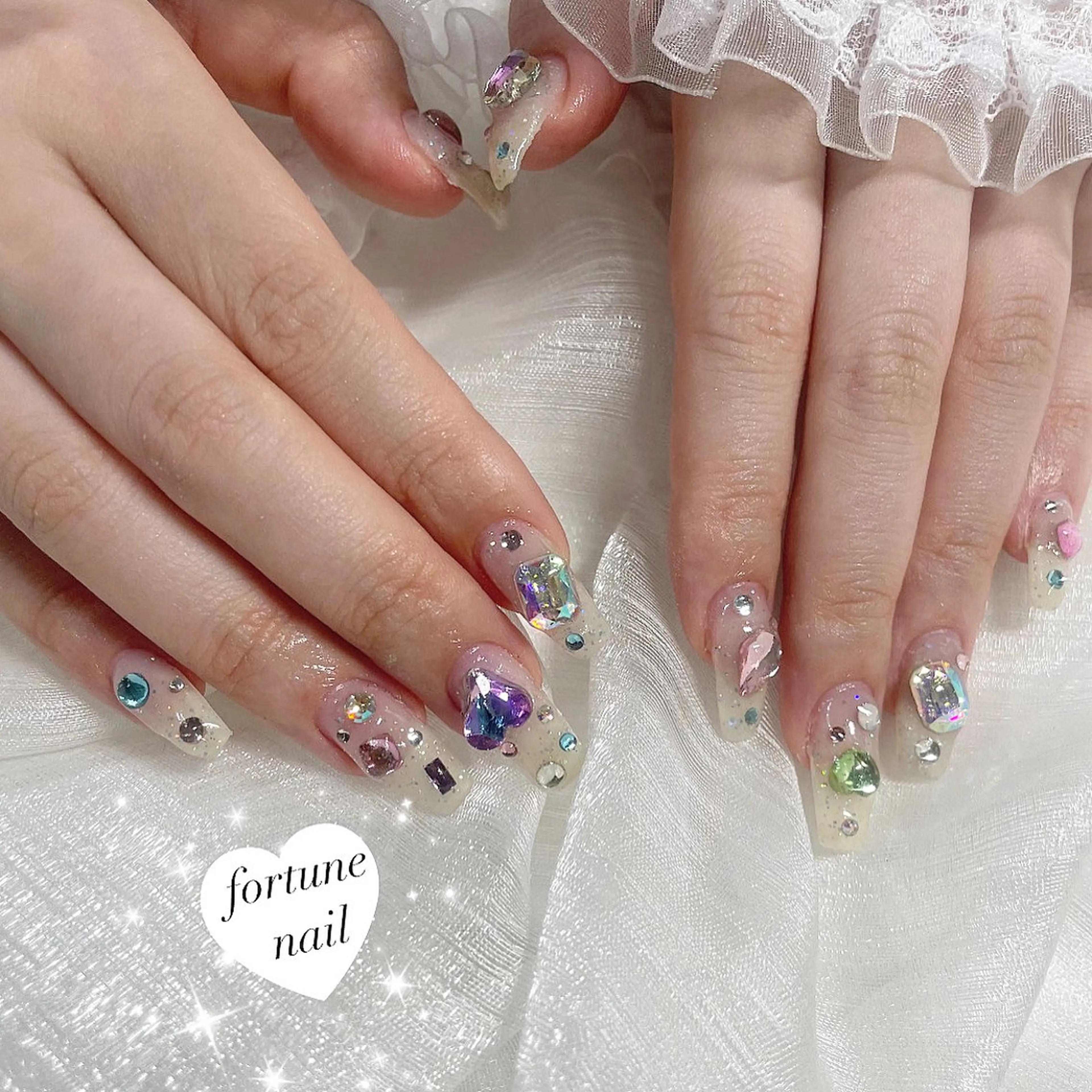 ネイル ワンホンネイル 💎saori 💎のネイルデザイン