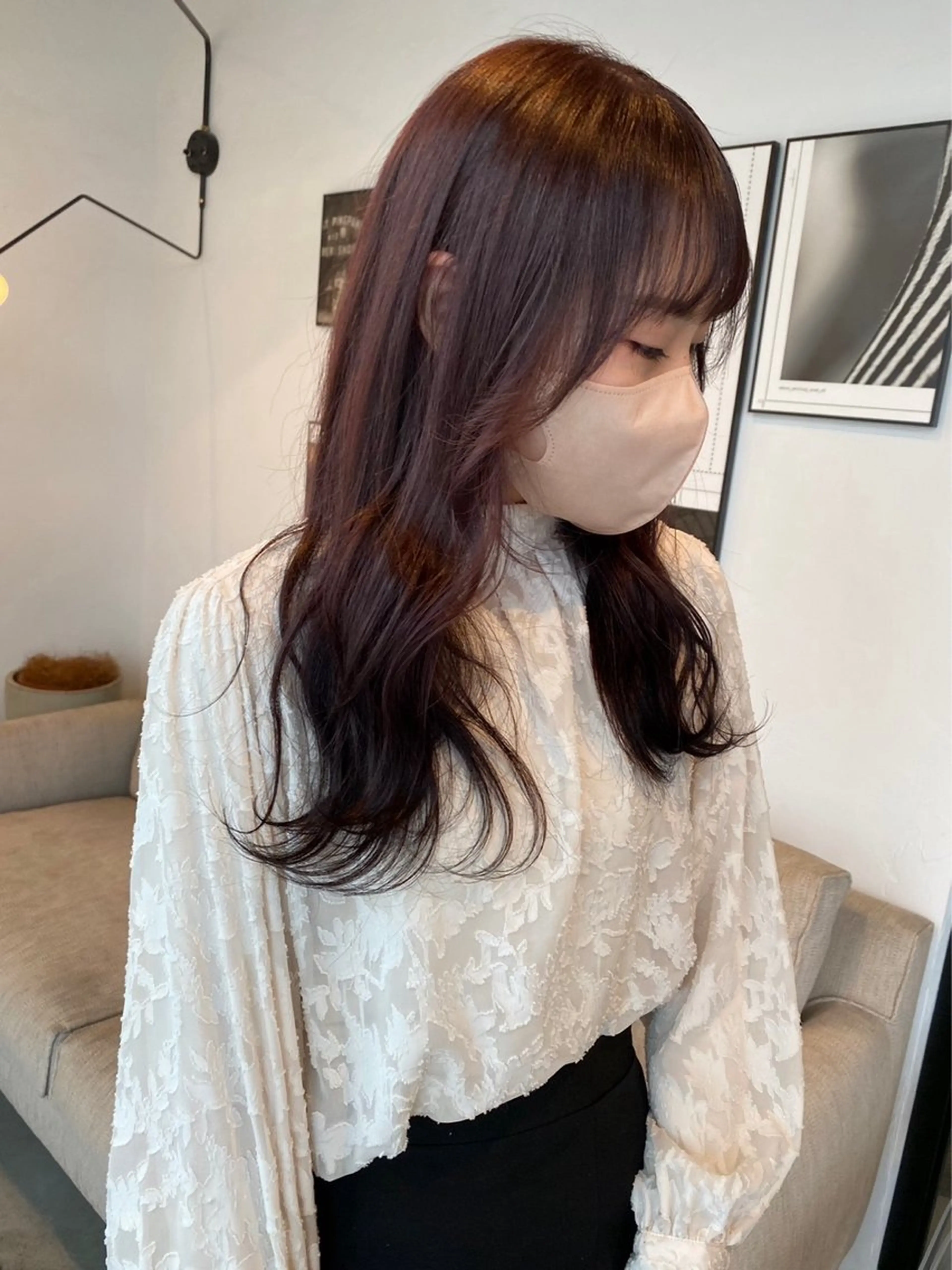 ロング LUVISM 神田こころのヘアスタイル