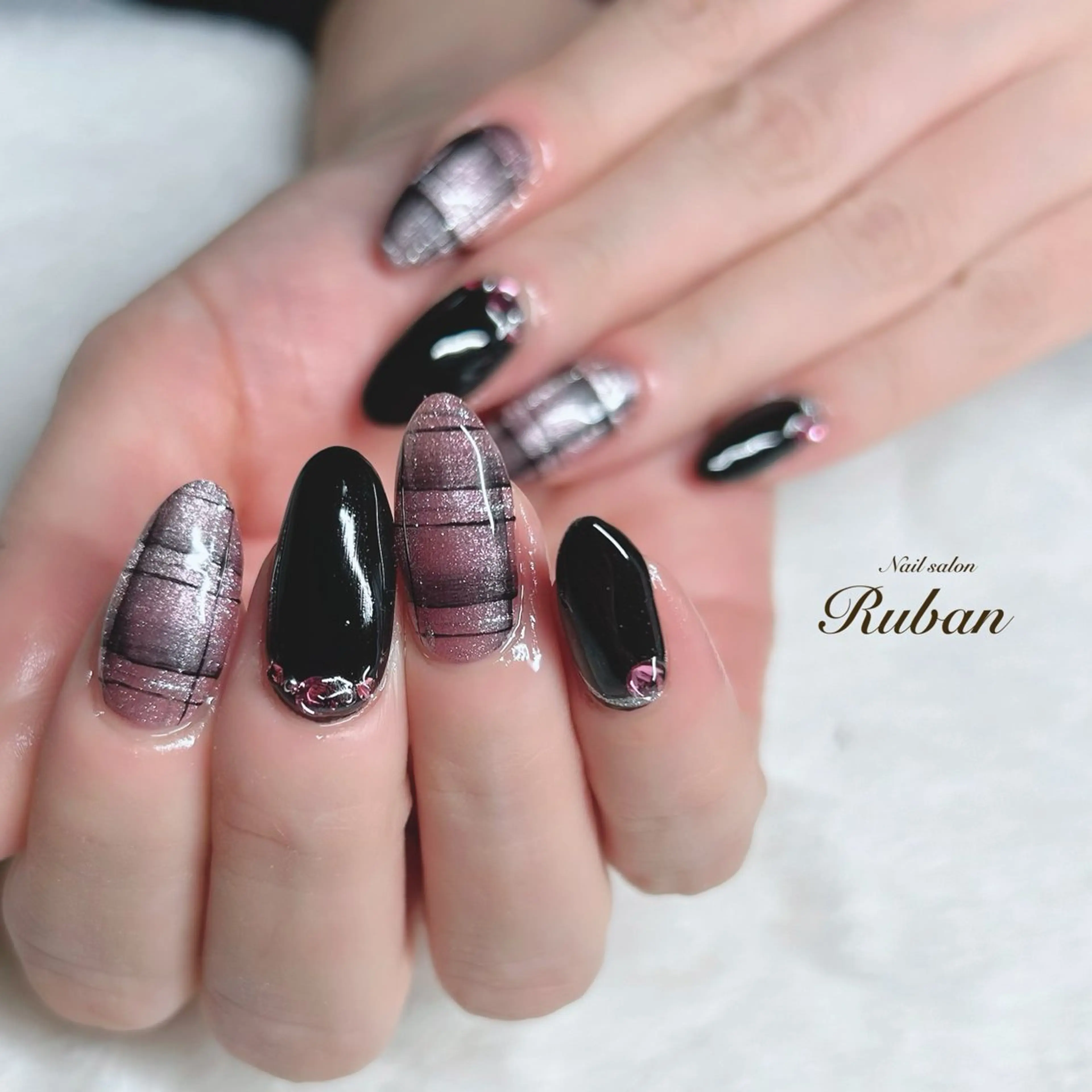ネイル マグネットネイル Nail salon Ruban所属・Nail salon Rubanのネイルデザイン