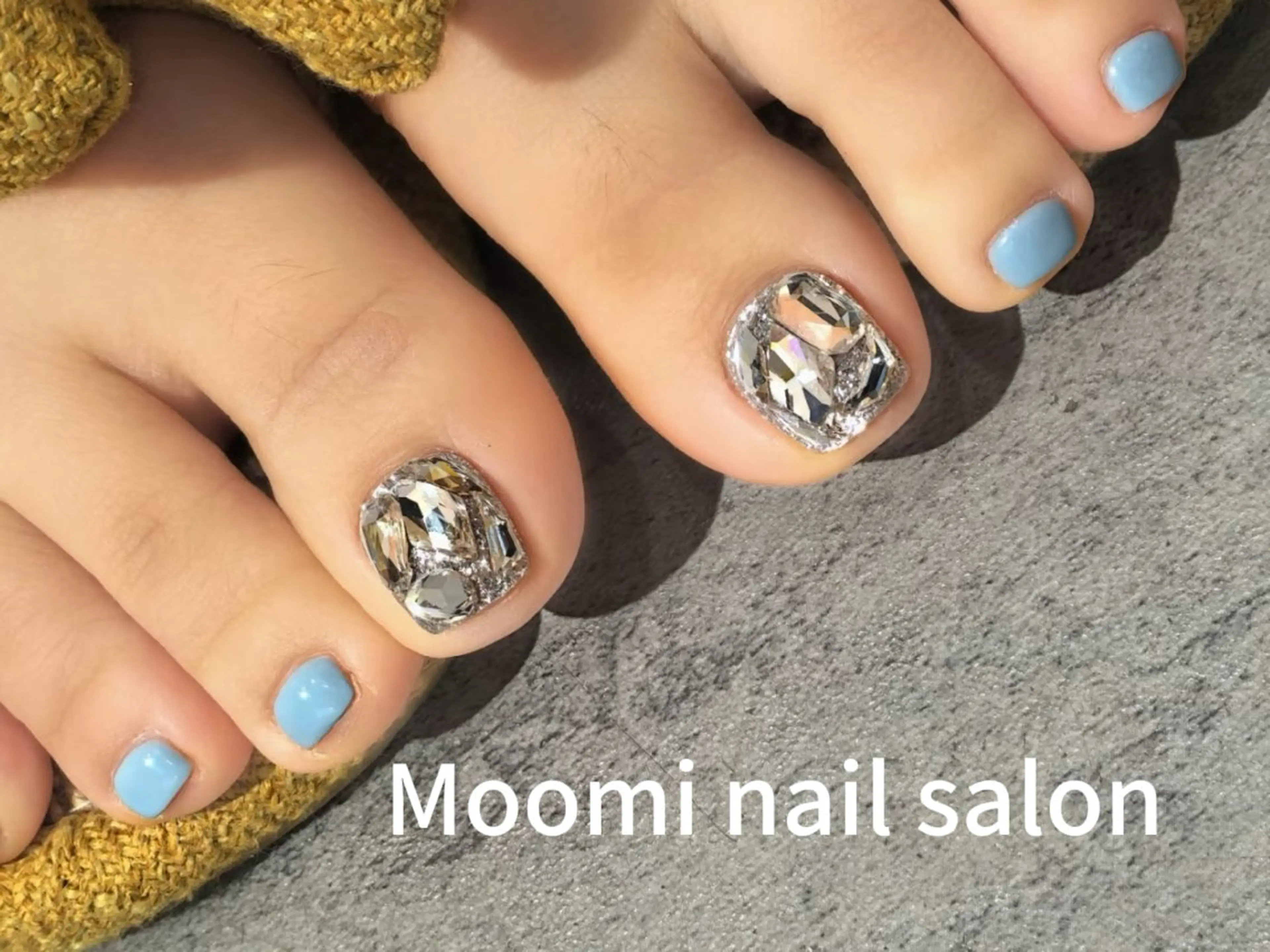 ネイル フットネイル Moomi あずりのネイルデザイン