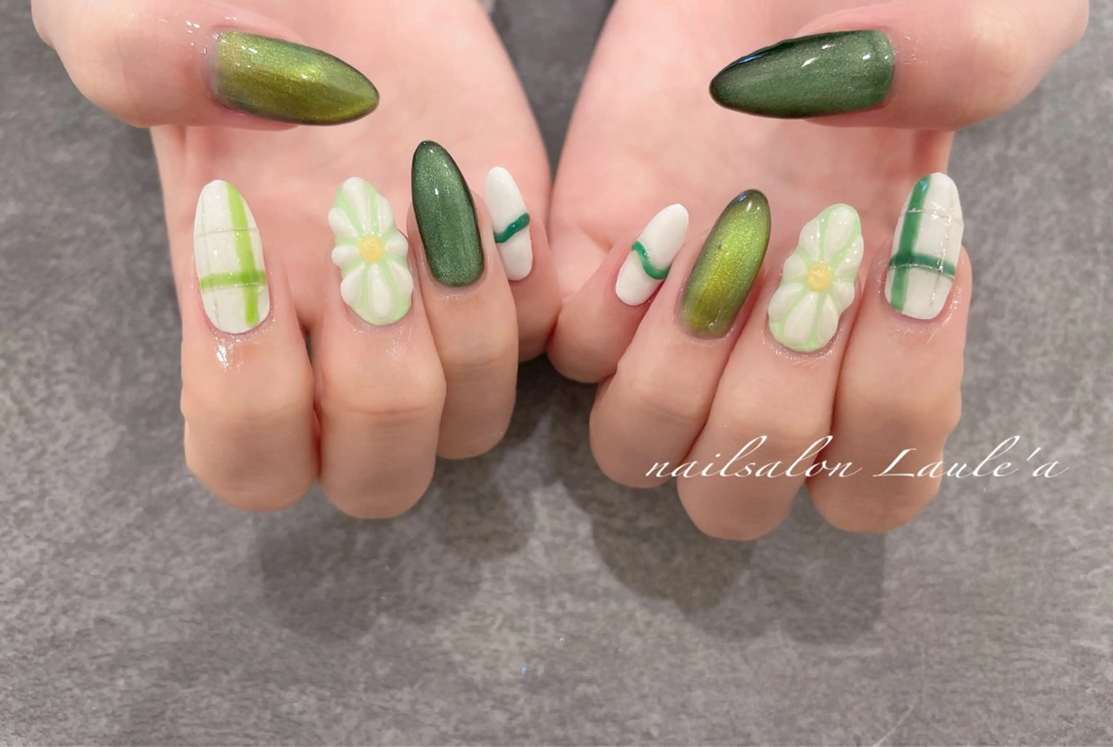 ネイル ハンドネイル nailsalon Laule'aのネイルデザイン