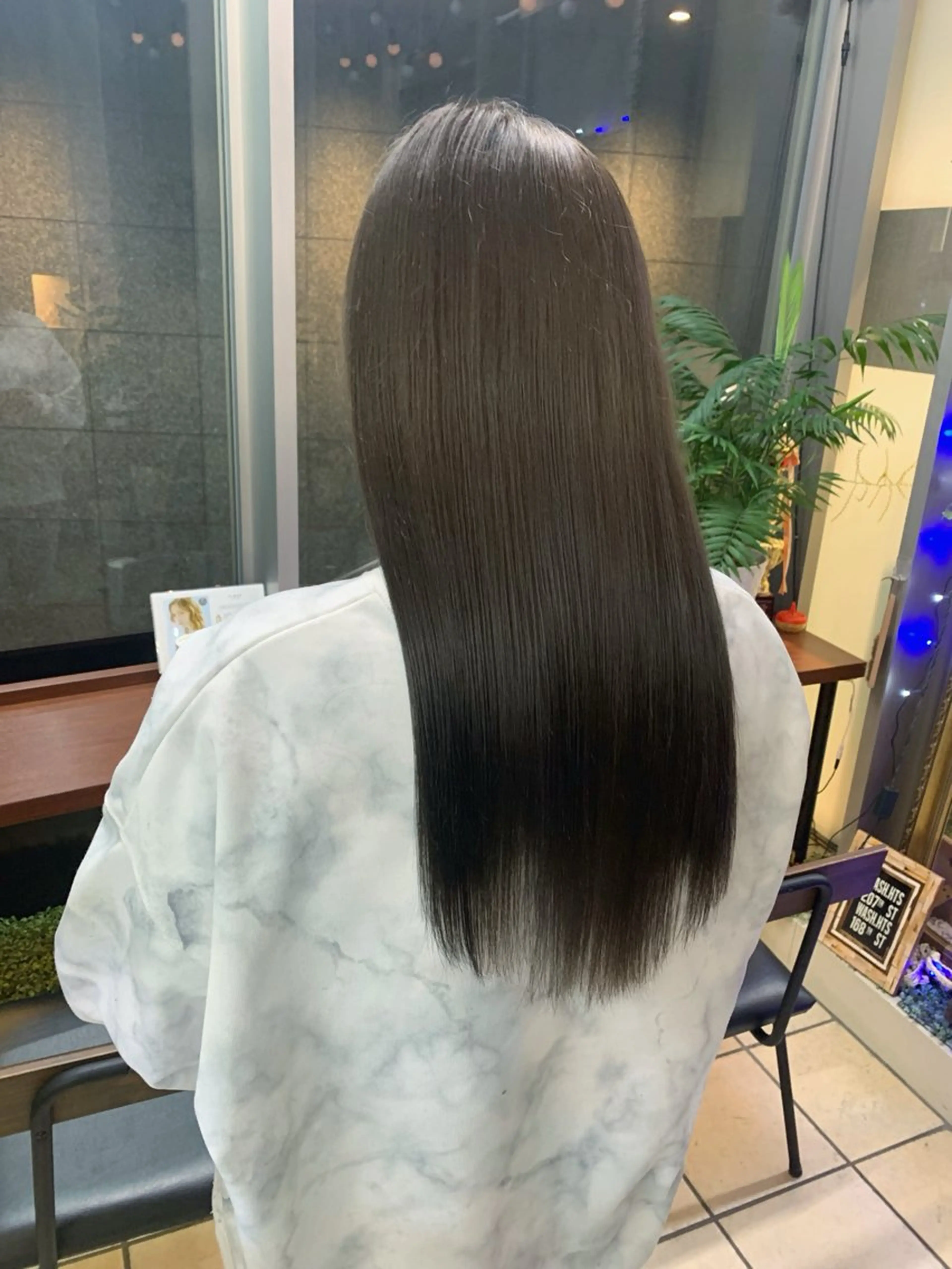 ロング トリートメント カット ヘアカラー トリートメント 艶髪カラー✨似合わせ No.1🥇渡辺康貴のヘアスタイル