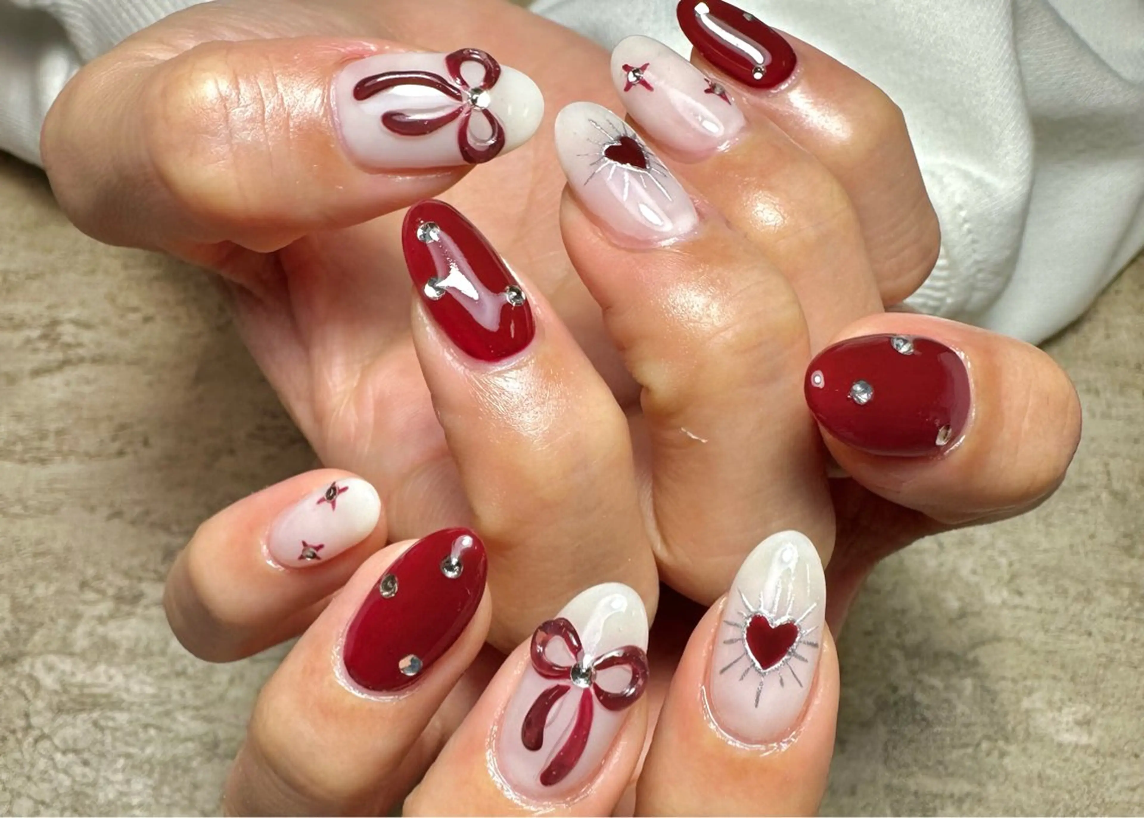 ネイル ハンドネイル フットネイル GéRanium Harukaのネイルデザイン