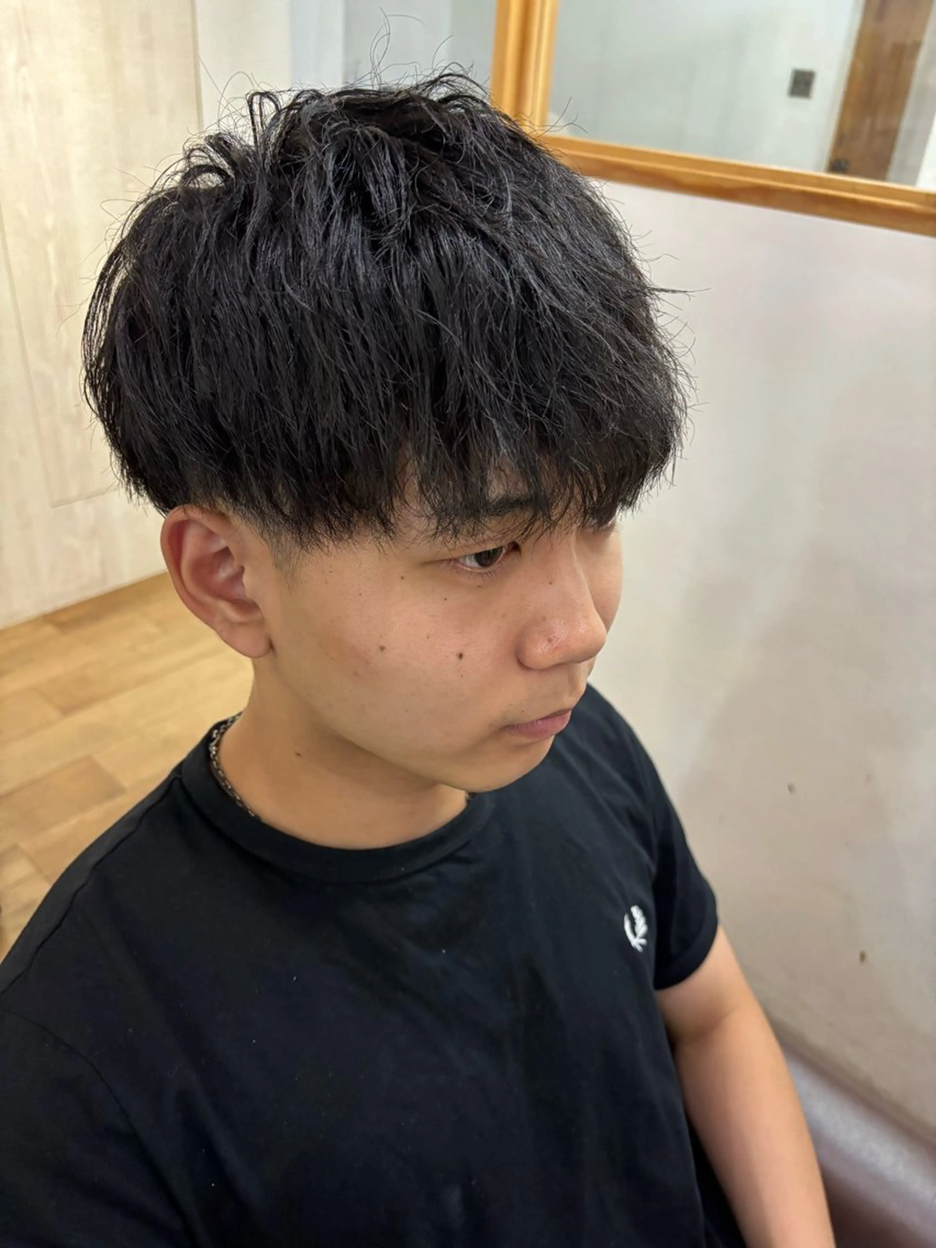 メンズ カット ヘアセット 前川 楓のヘアスタイル
