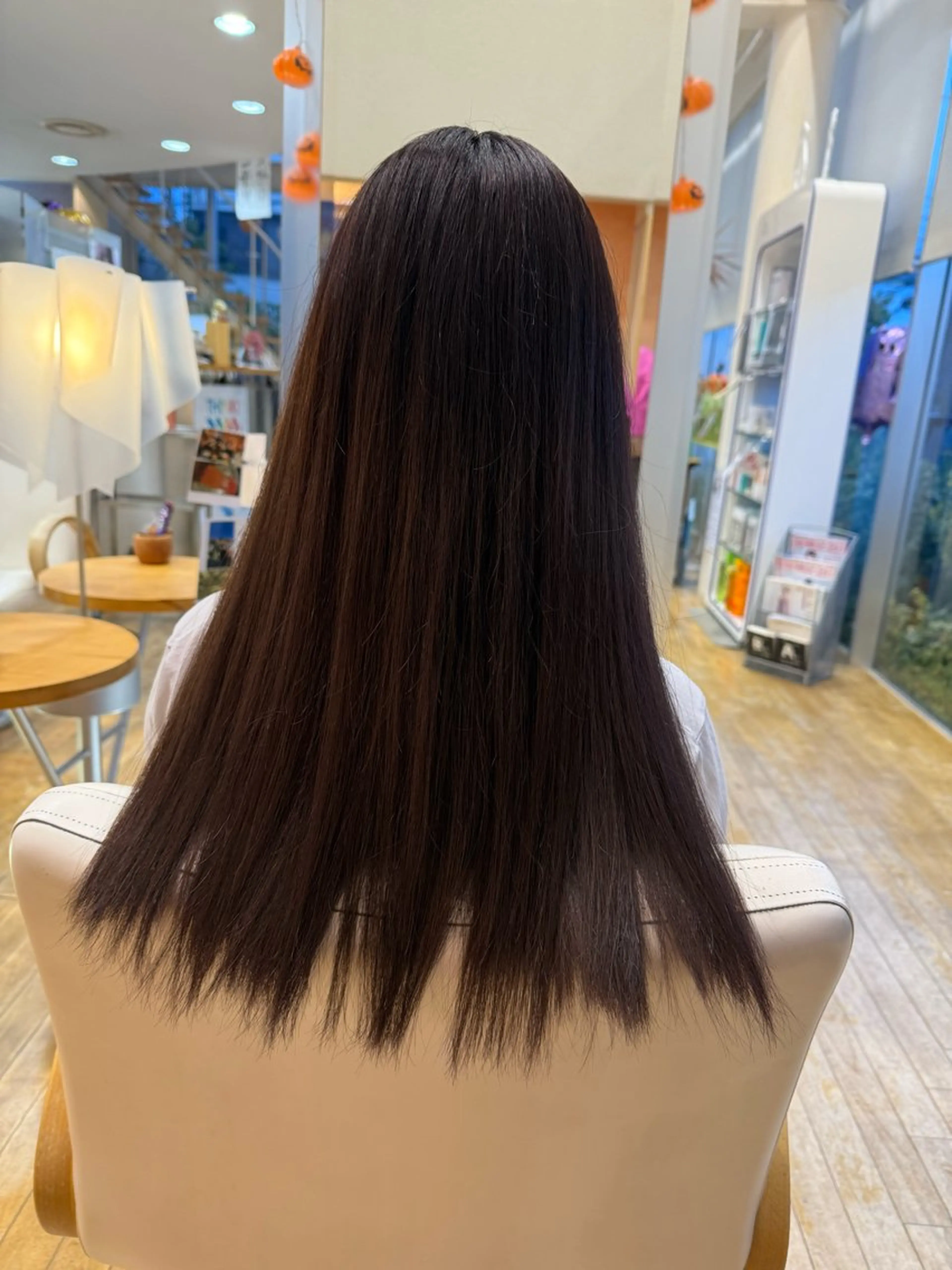 ロング カラー 山本 瑠華のヘアスタイル