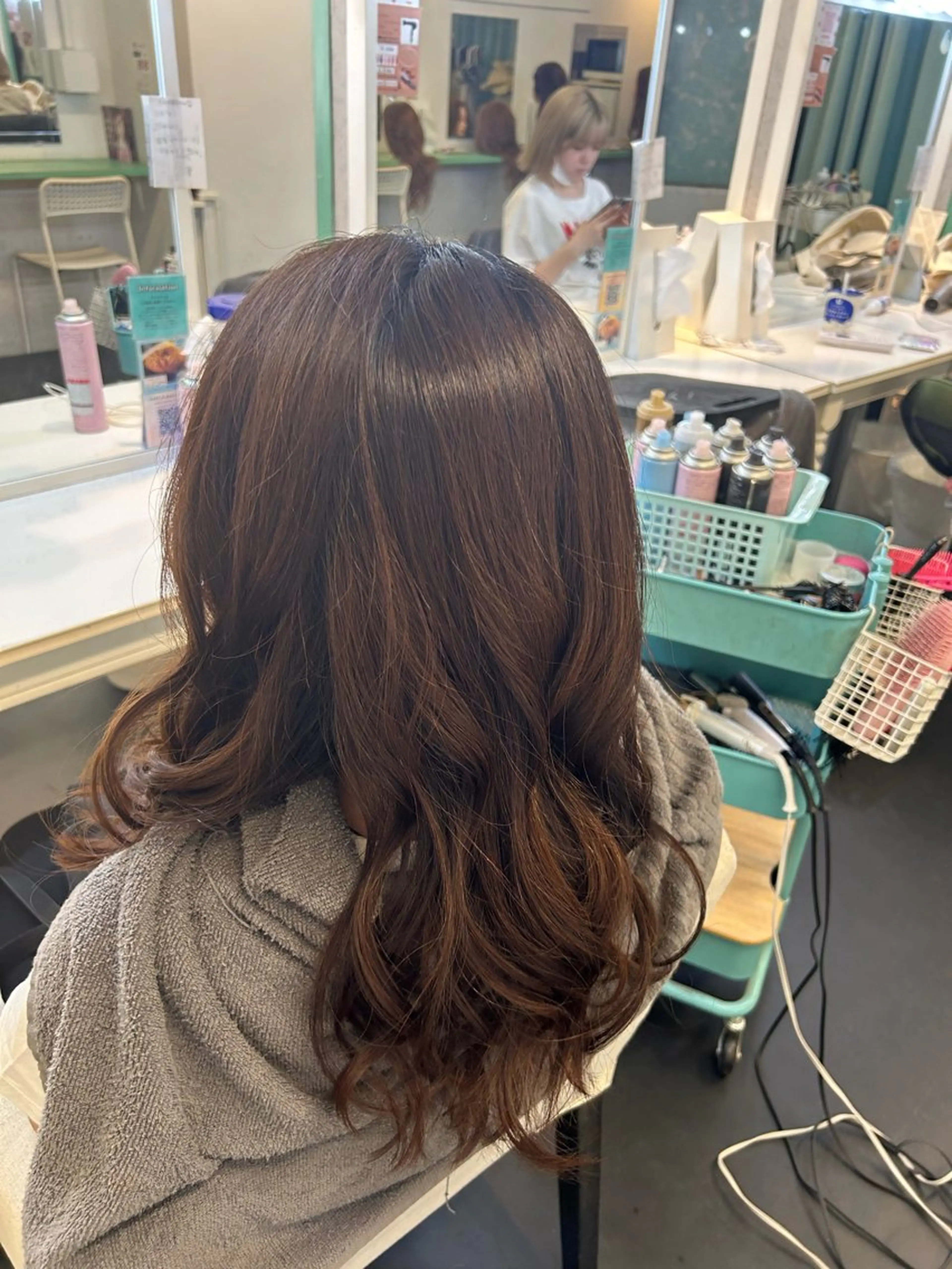 セミロング Hair&make Mars+所属・Mars+ RISAのヘアスタイル