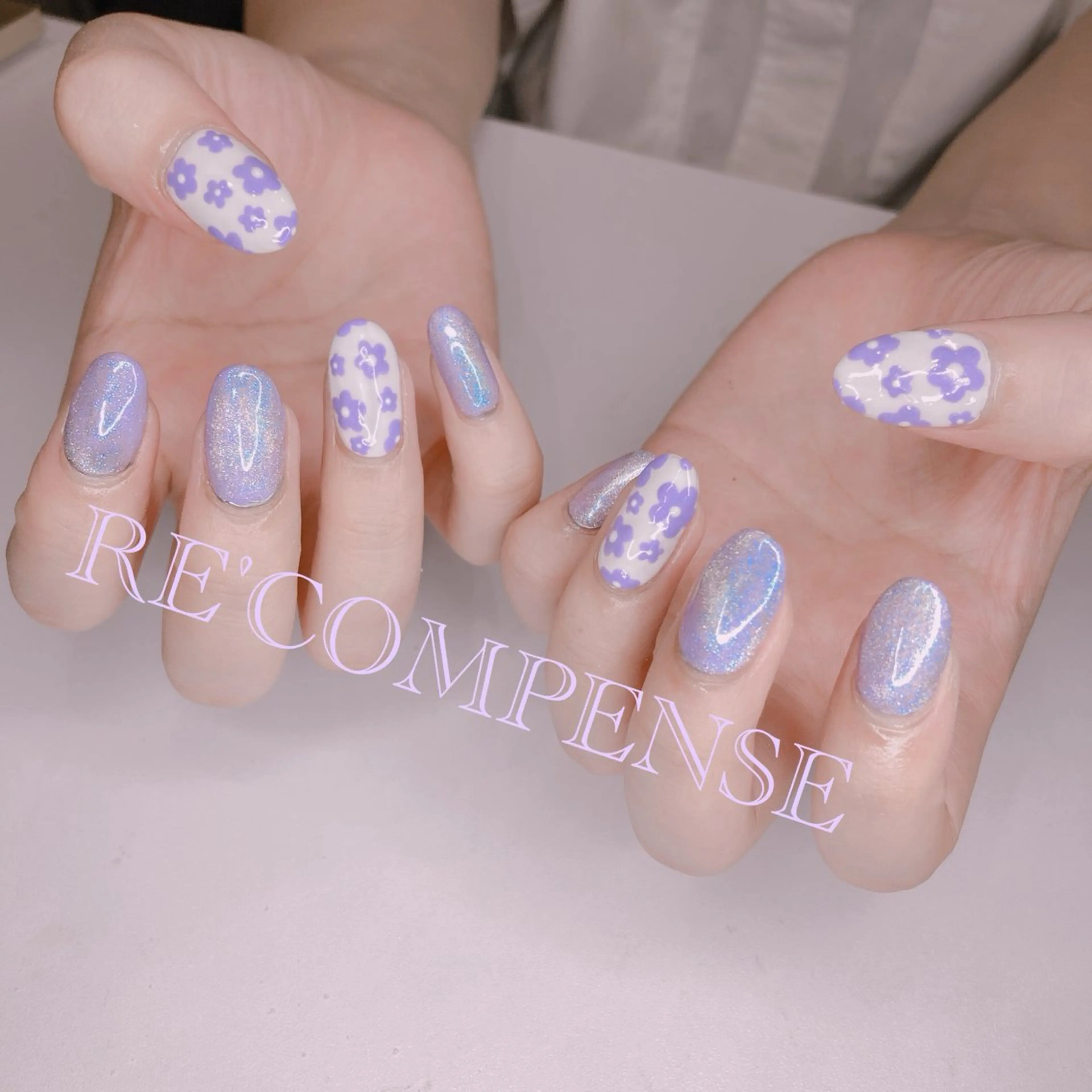 ネイル ハンドネイル RE'COMPENSE所属・れこん ぱんすのネイルデザイン